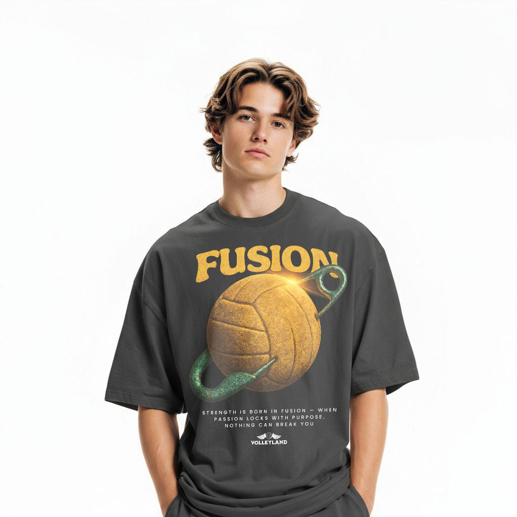 Fusion Oversized faded t-shirt