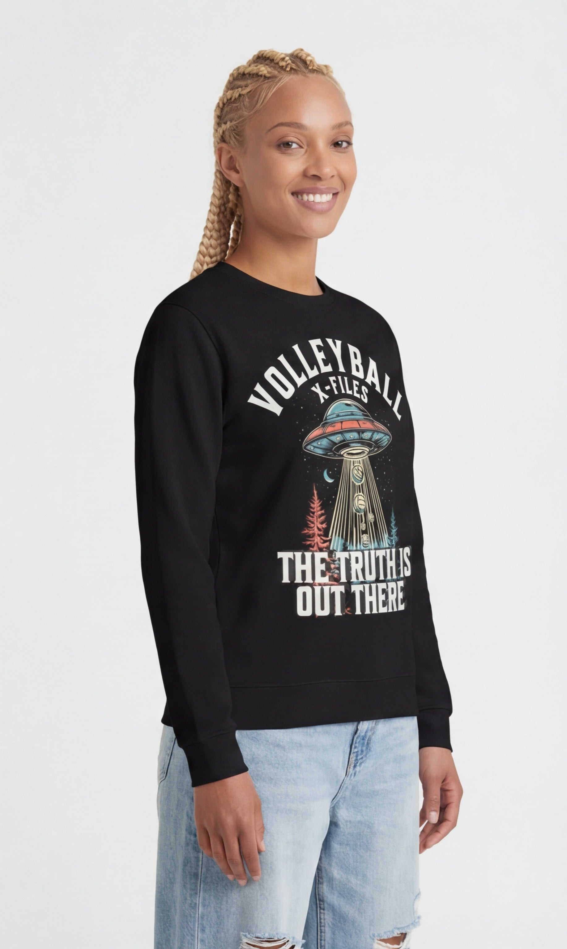 Volleyball X-Files Sweatshirt