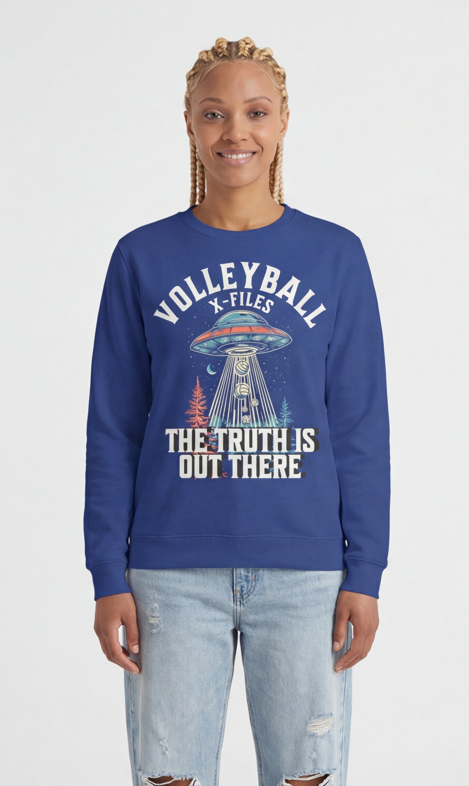 Volleyball X-Files Sweatshirt