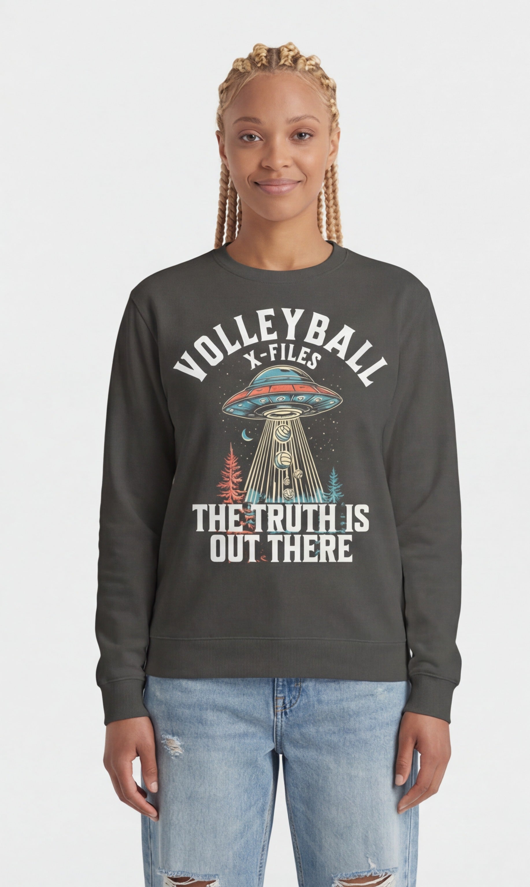 Volleyball X-Files Sweatshirt