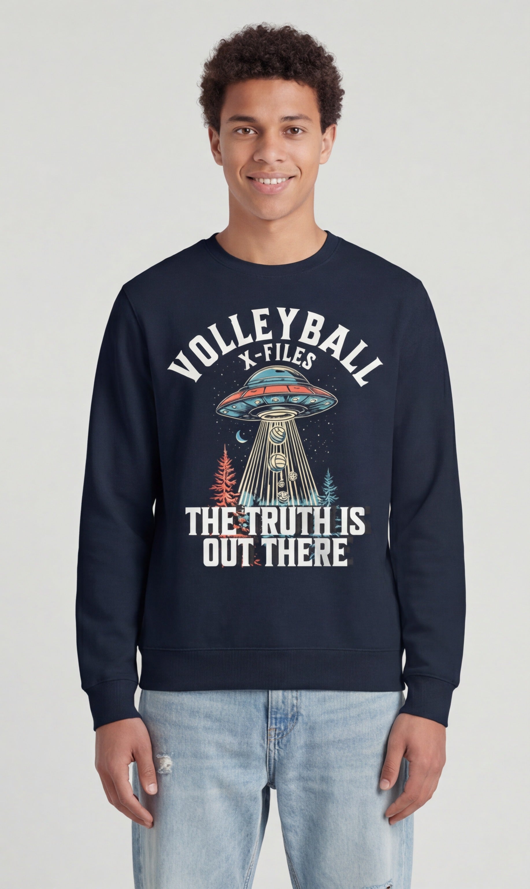 Volleyball X-Files Sweatshirt