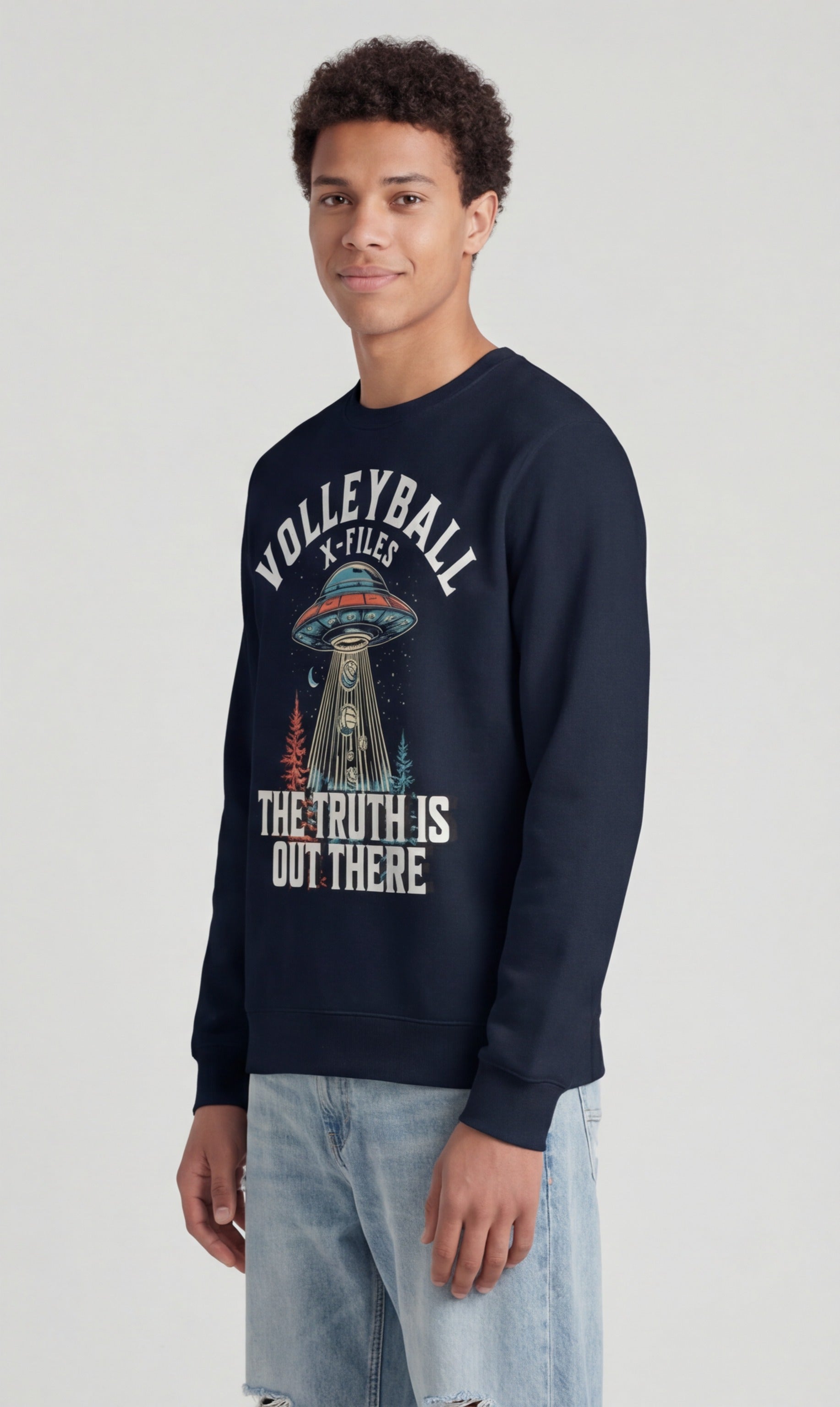 Volleyball X-Files Sweatshirt
