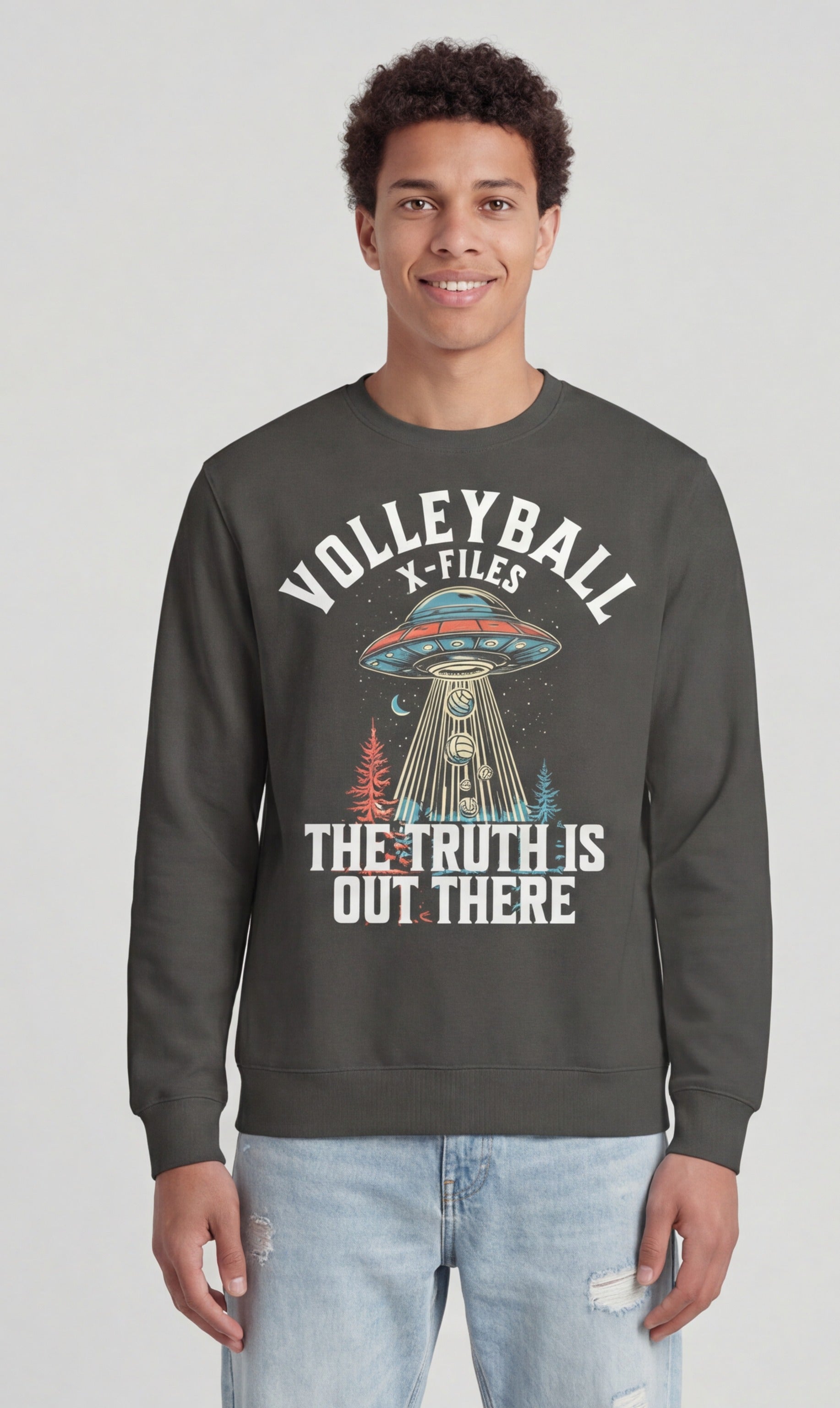 Volleyball X-Files Sweatshirt