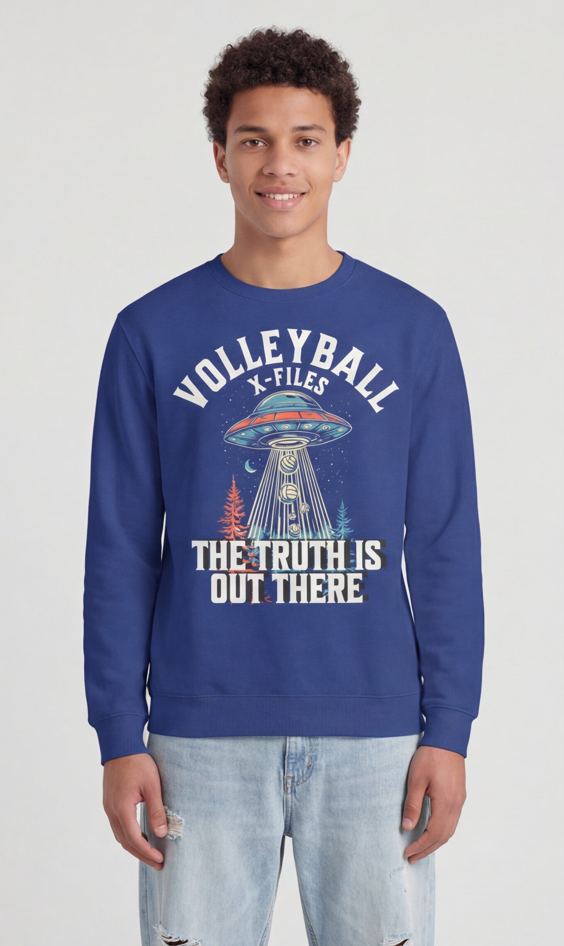 Volleyball X-Files Sweatshirt