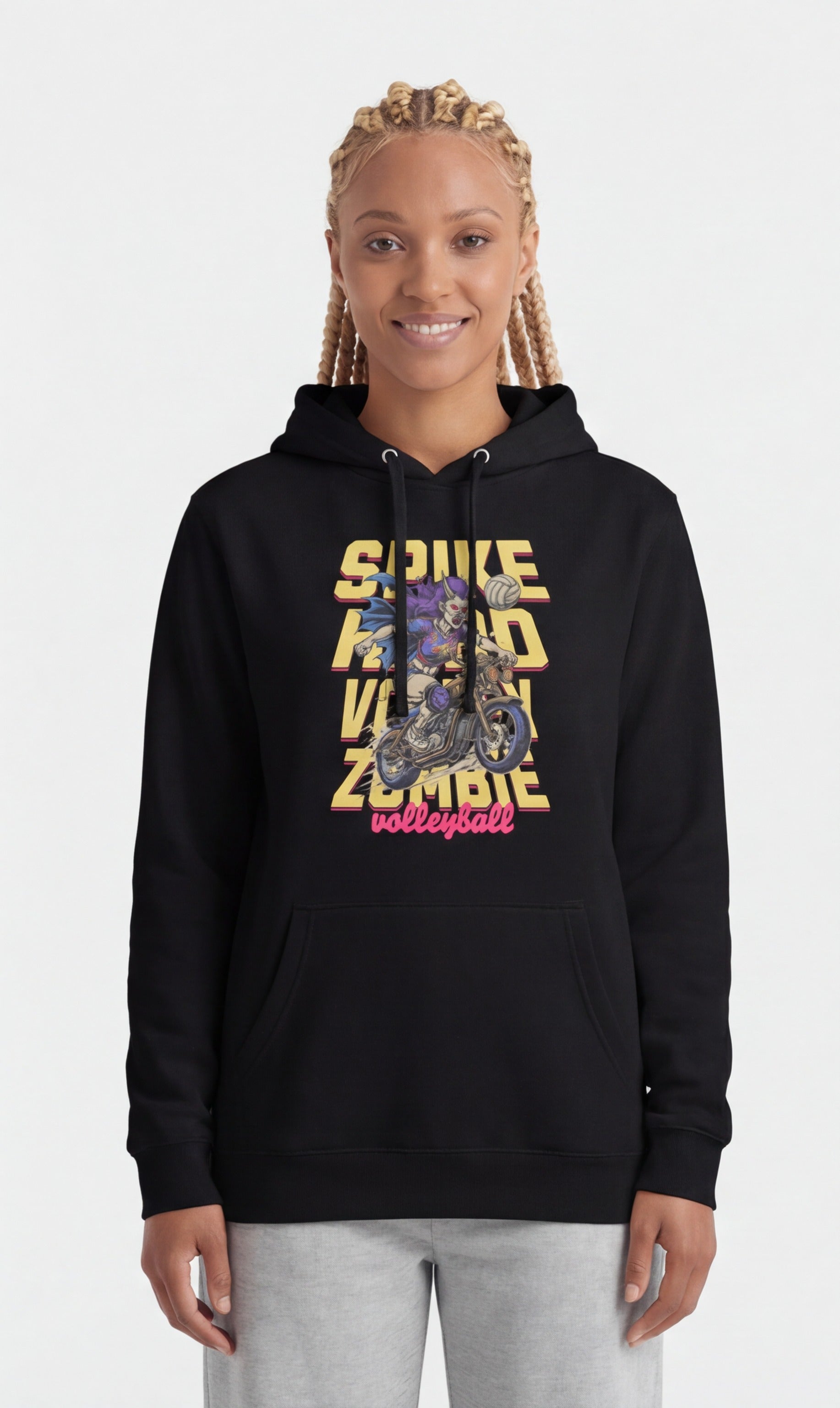 spike zombie Hoodie