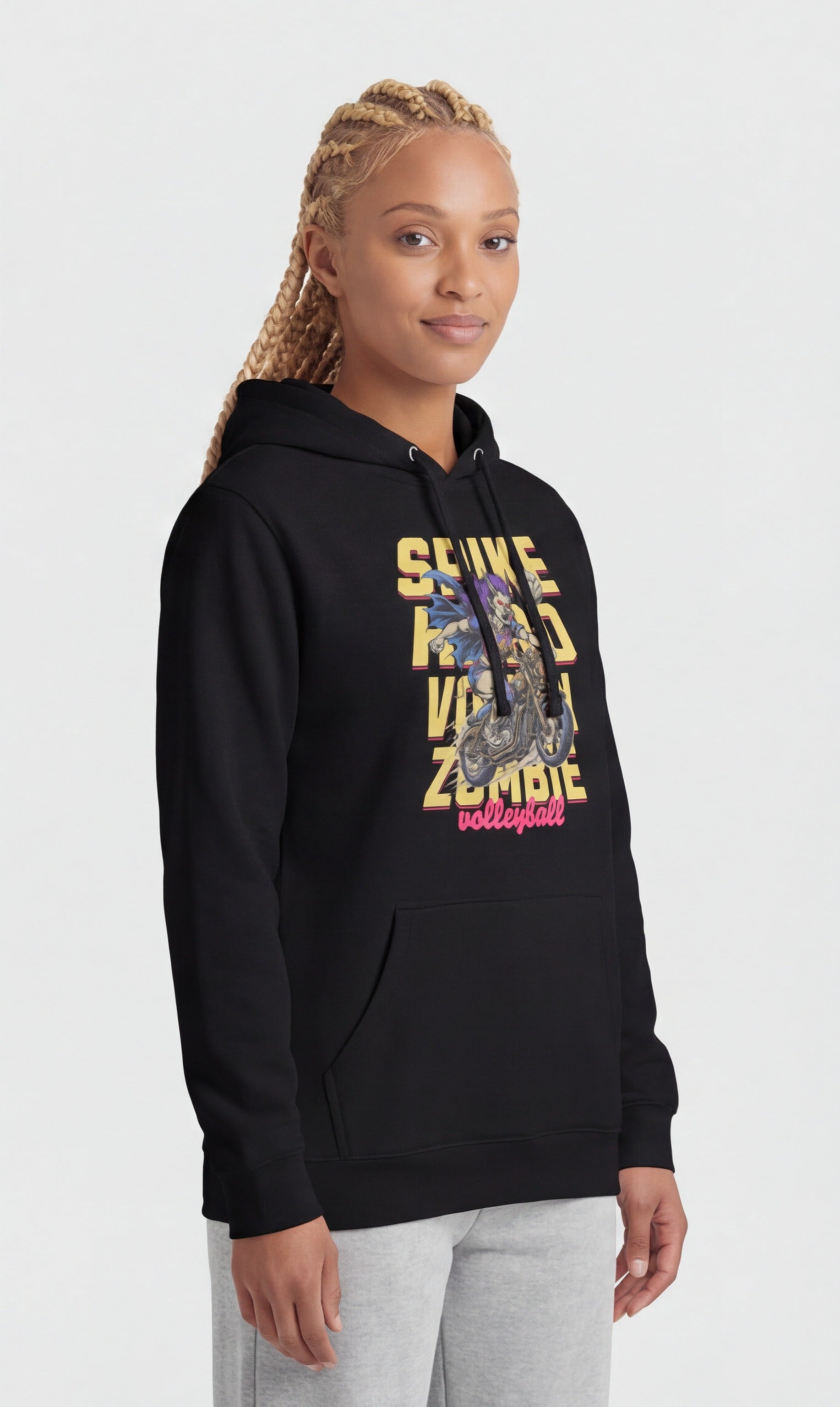 spike zombie Hoodie