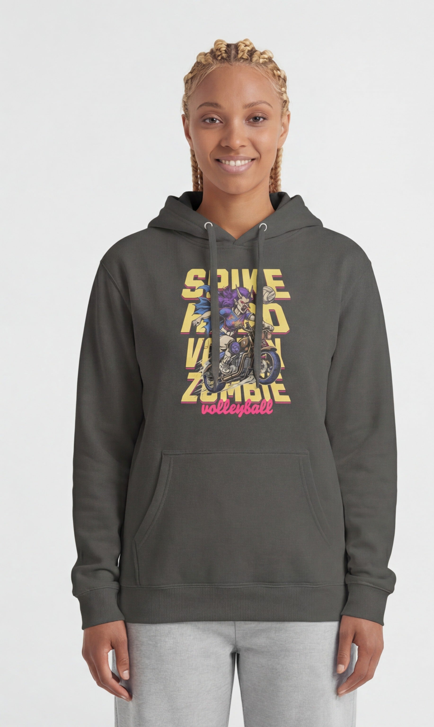 spike zombie Hoodie
