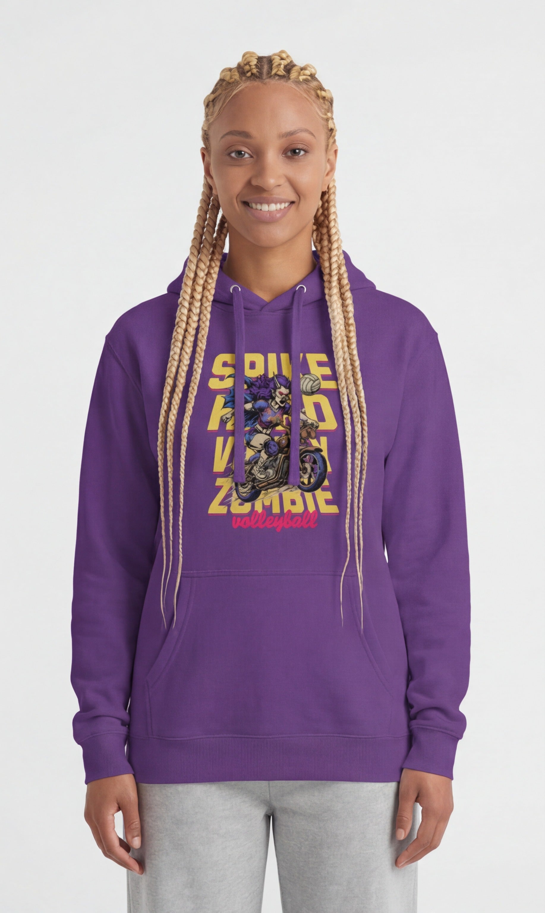 spike zombie Hoodie