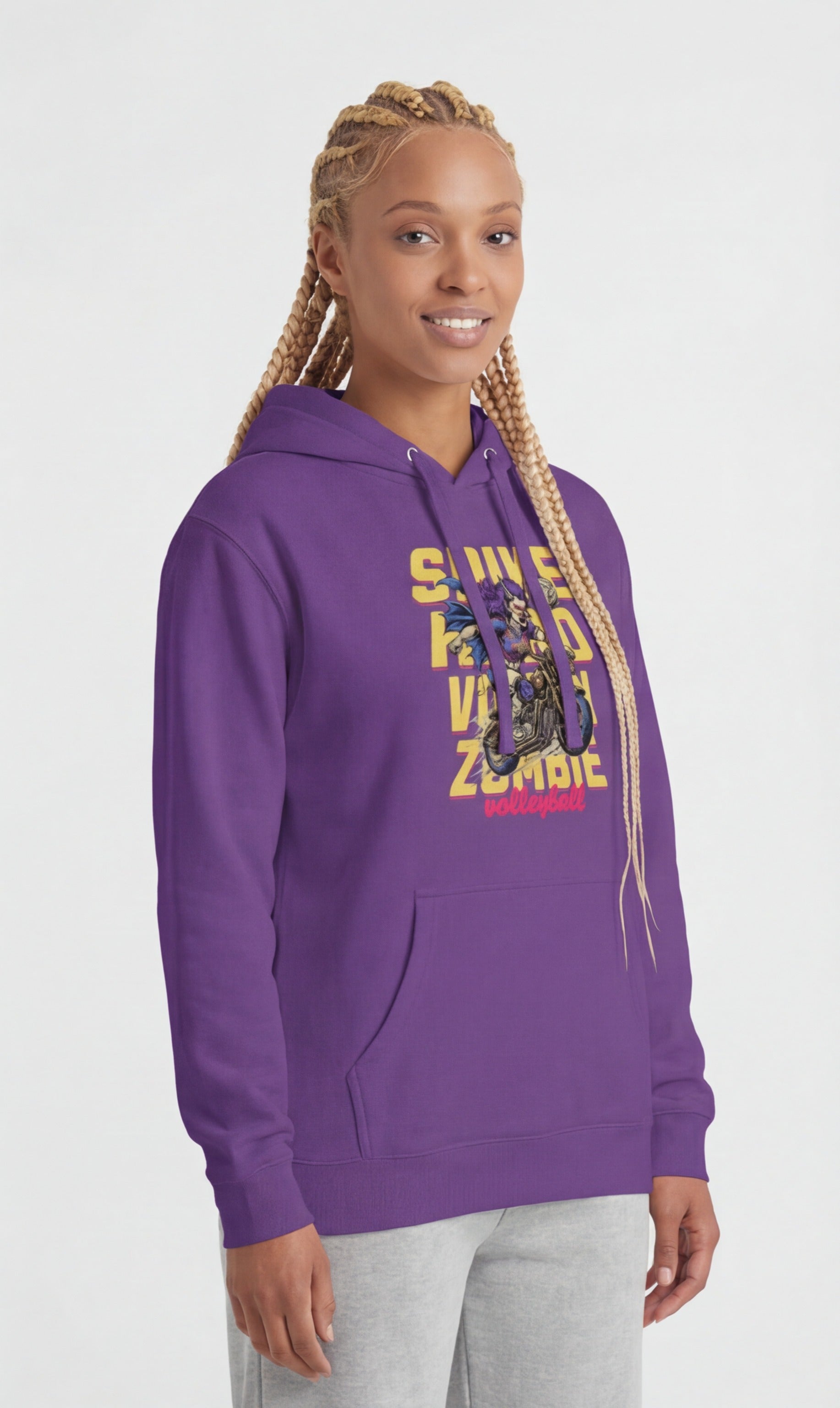 spike zombie Hoodie