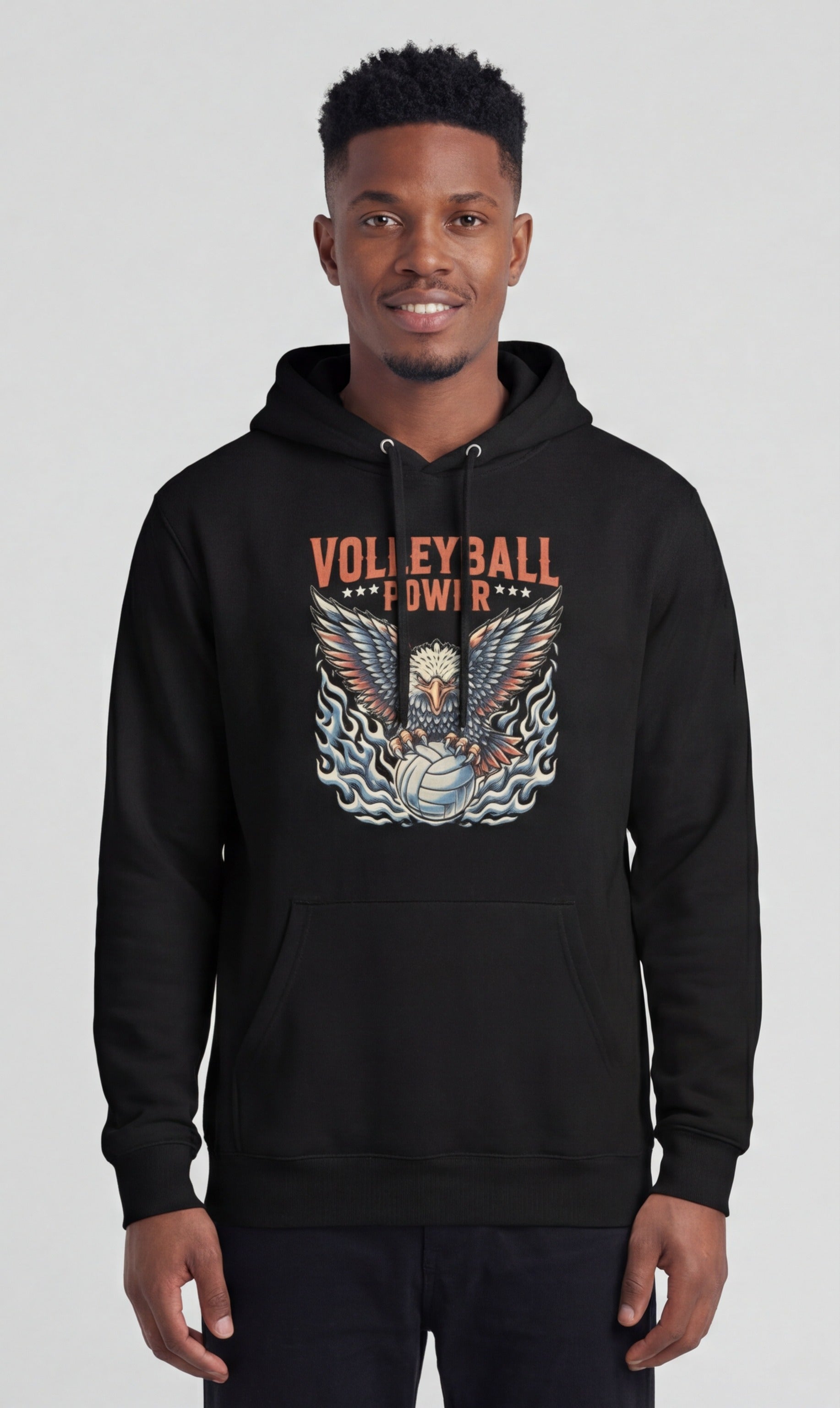 volleyball power Hoodie