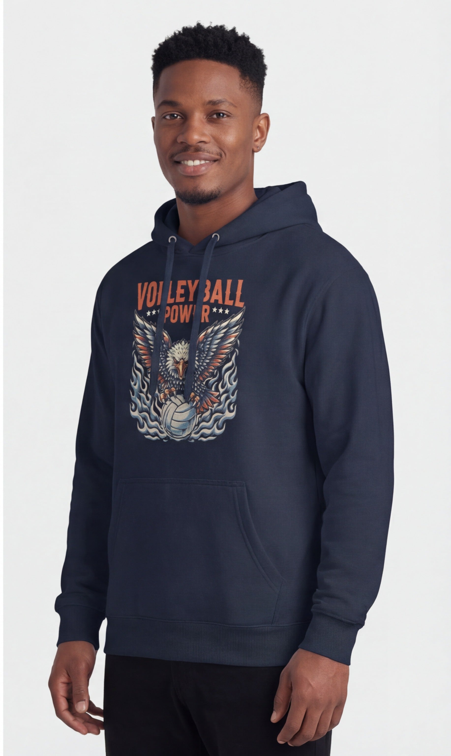 volleyball power Hoodie