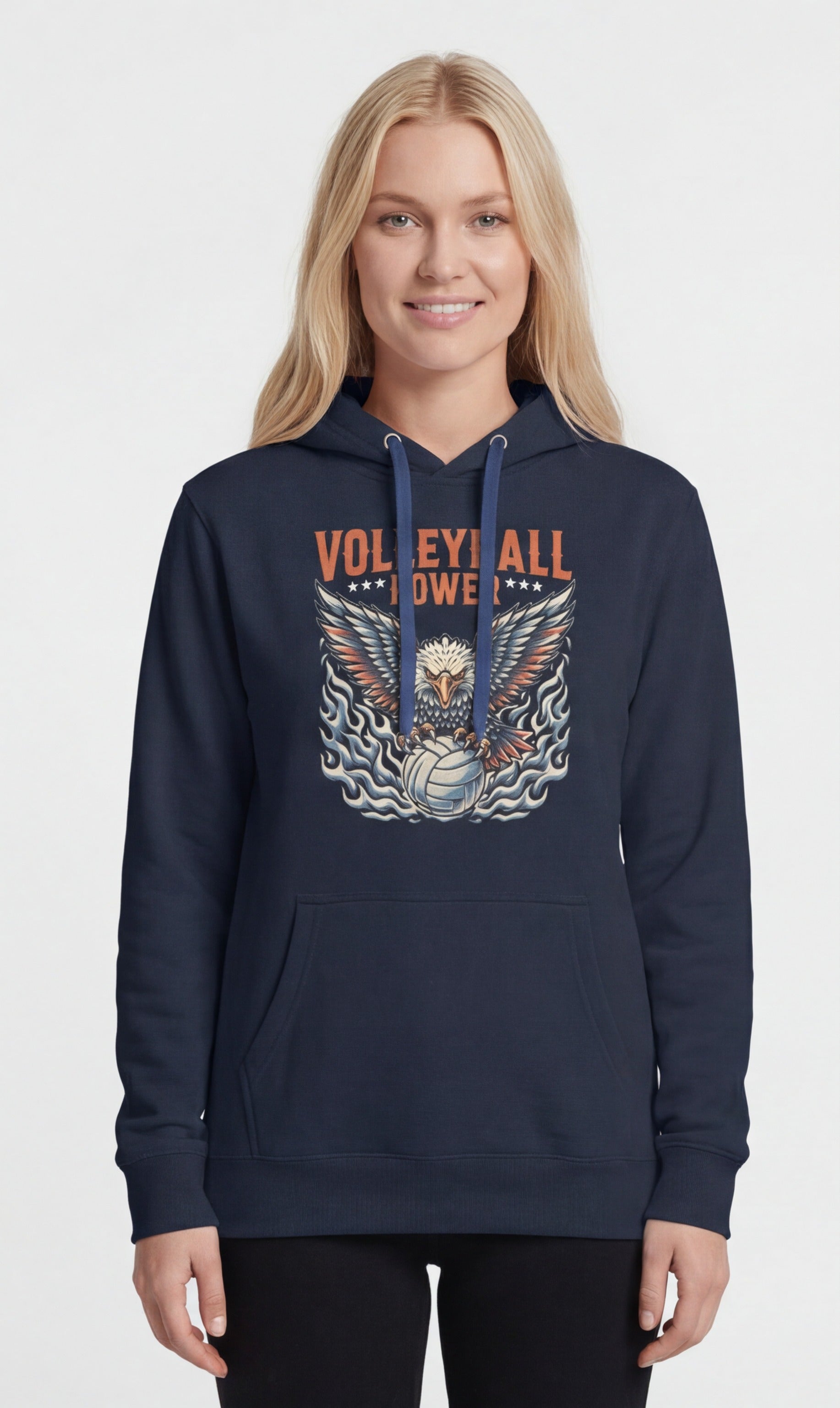 volleyball power Hoodie