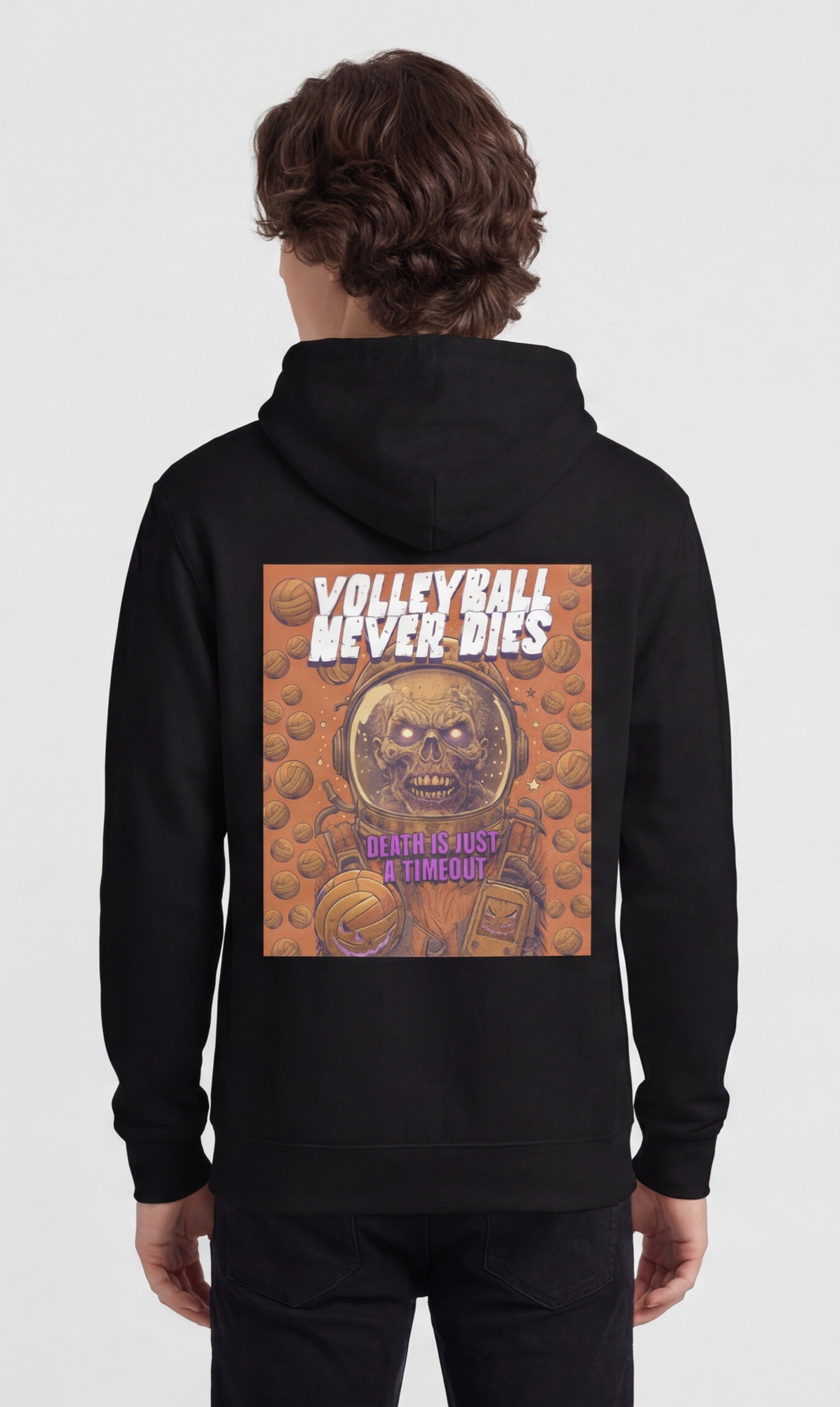 Volleyball Never Dies Hoodie