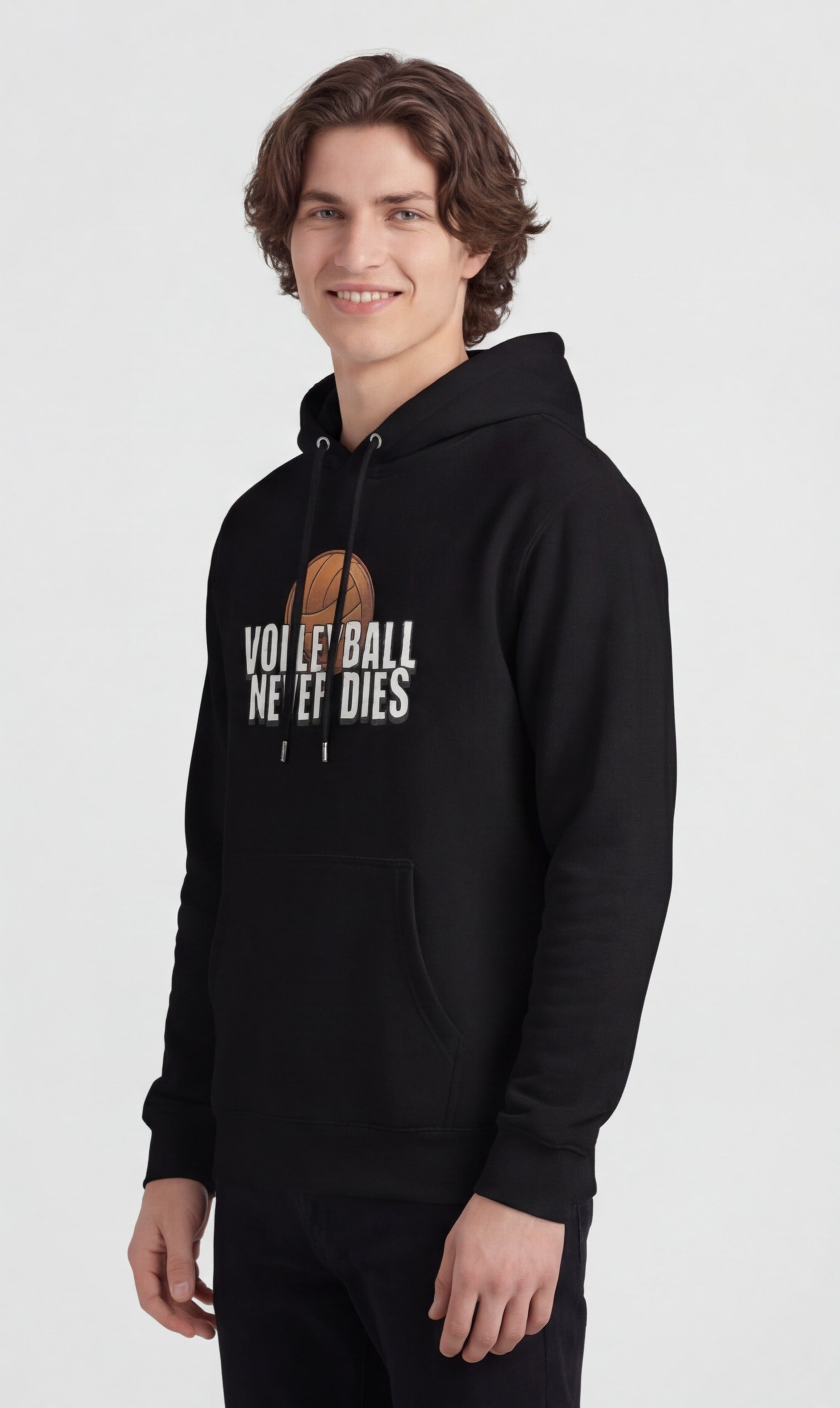 Volleyball Never Dies Hoodie
