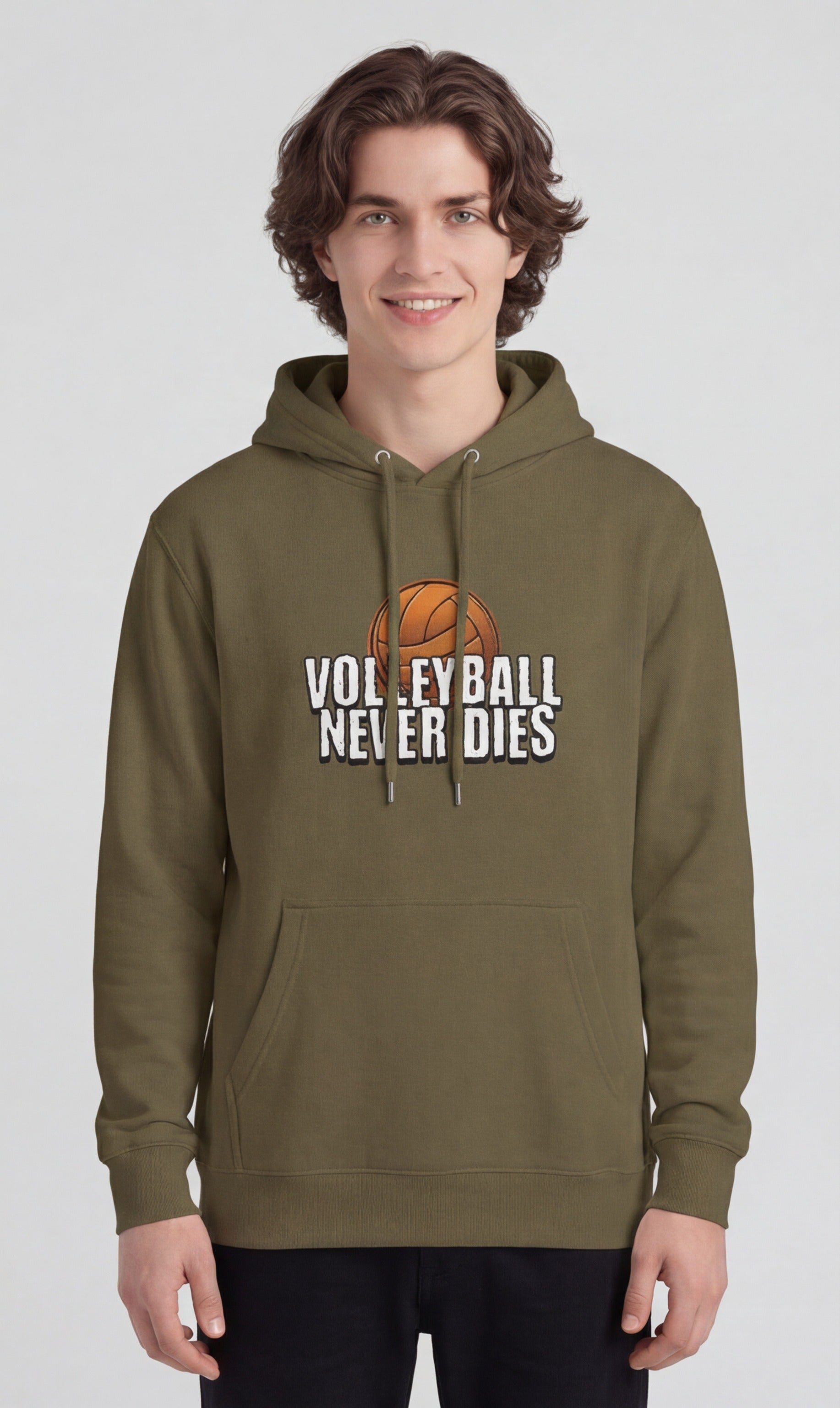 Volleyball Never Dies Hoodie