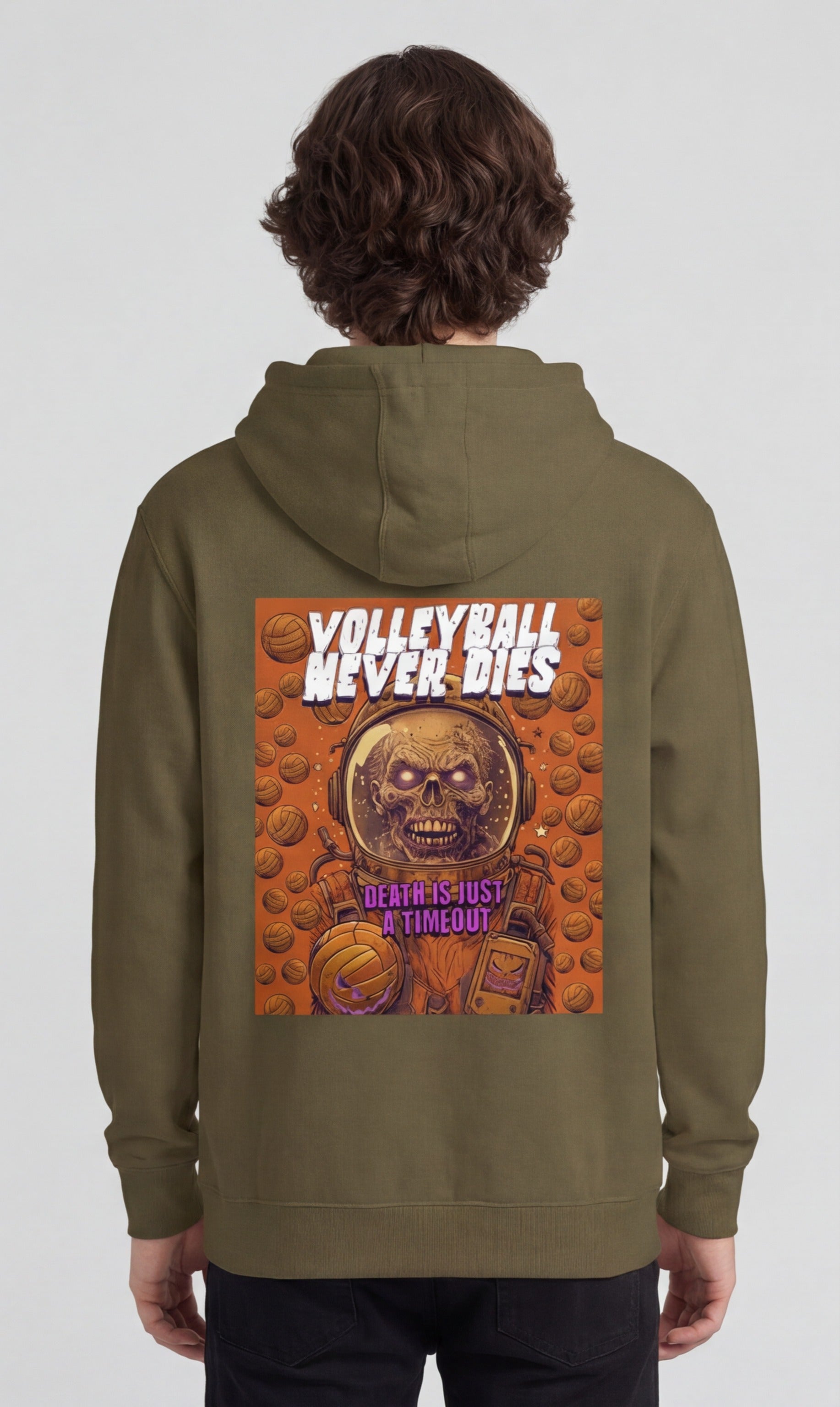 Volleyball Never Dies Hoodie