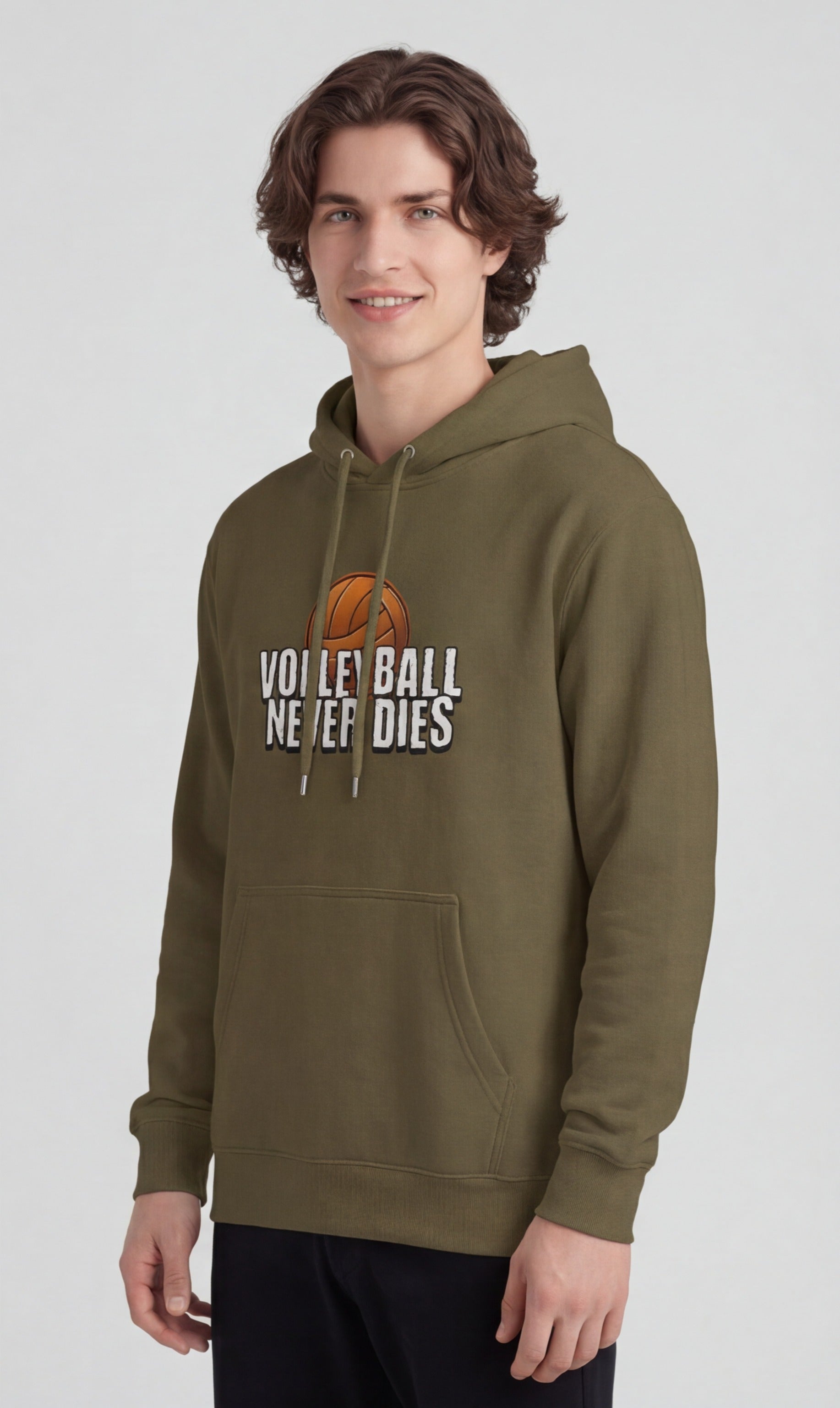 Volleyball Never Dies Hoodie