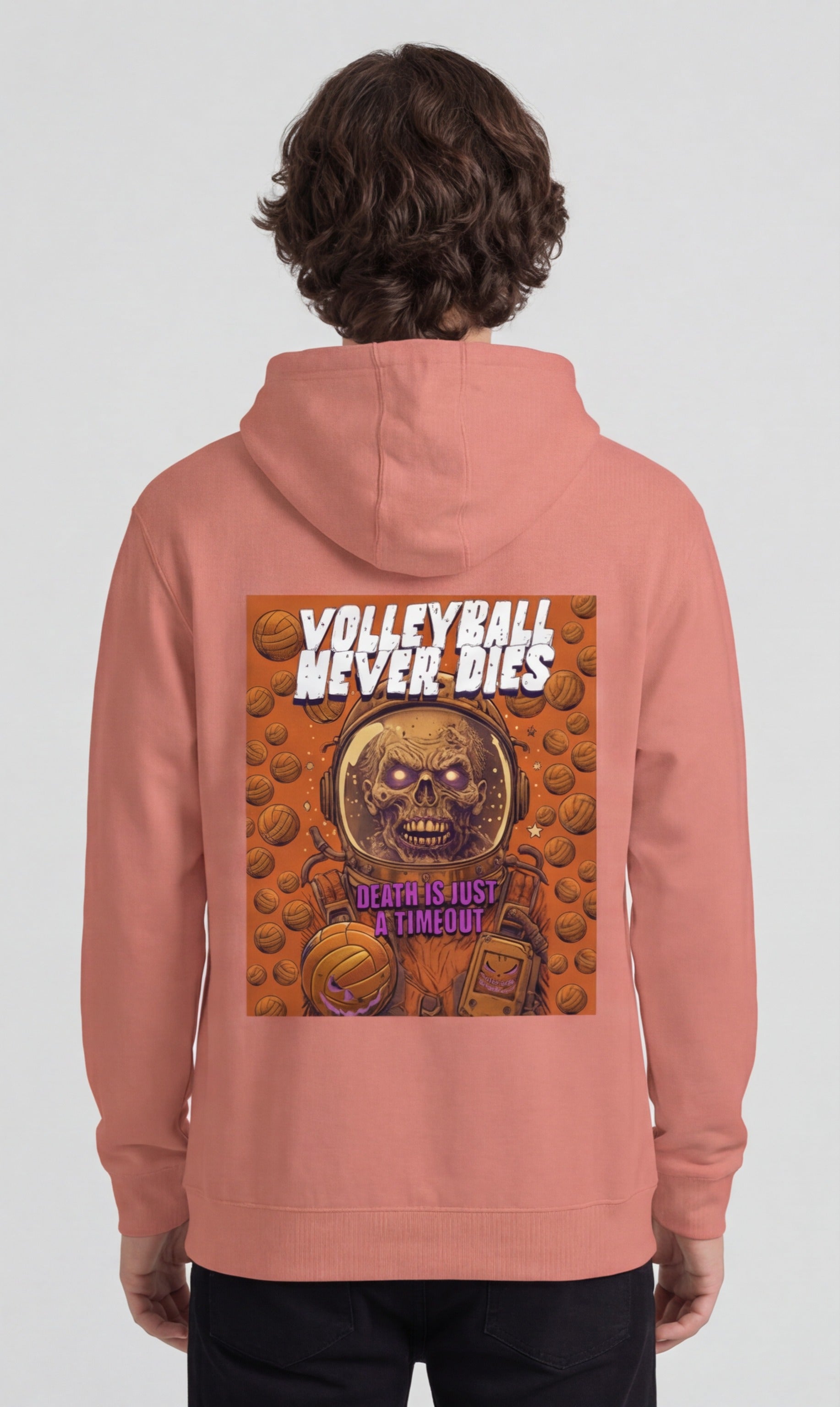 Volleyball Never Dies Hoodie