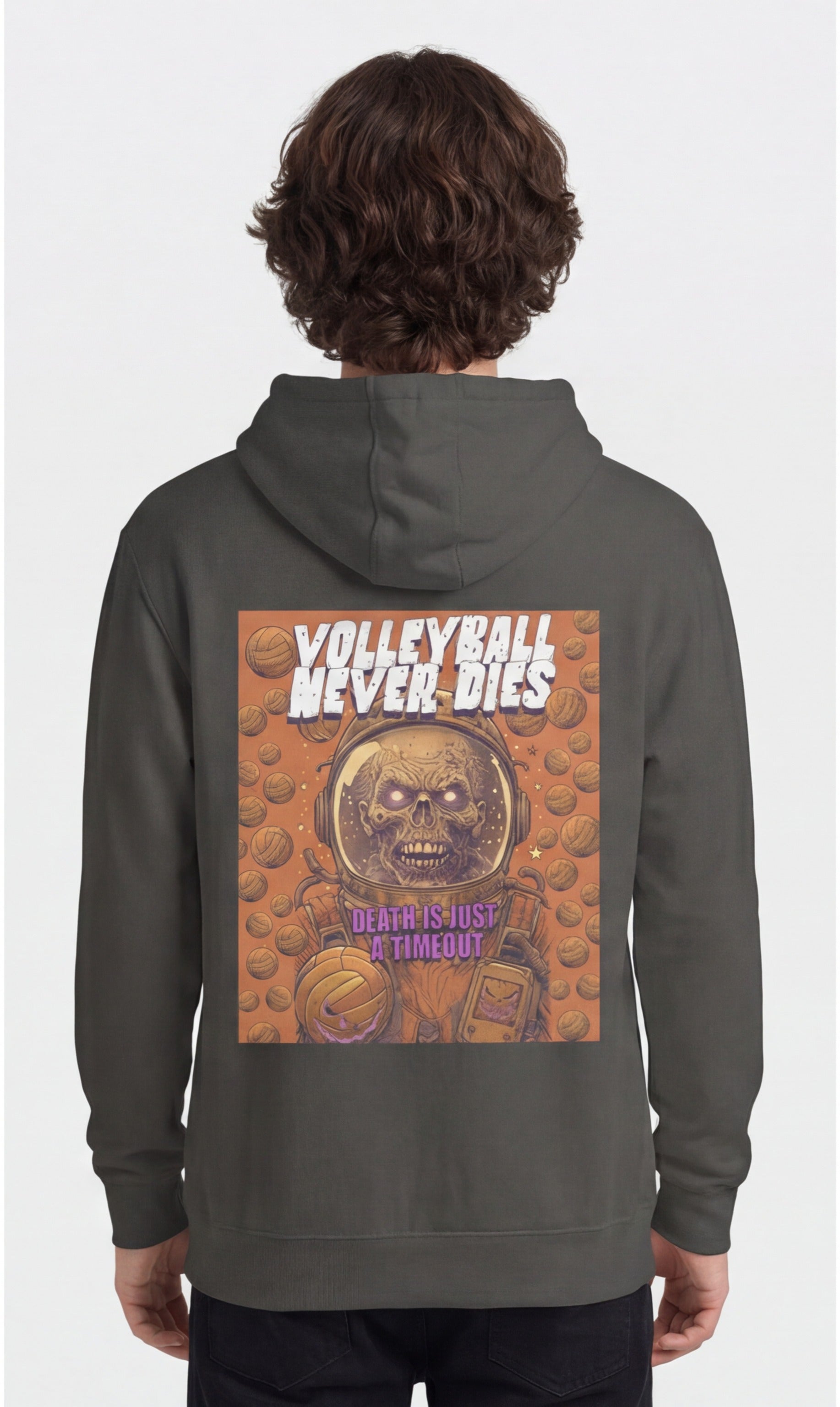 Volleyball Never Dies Hoodie