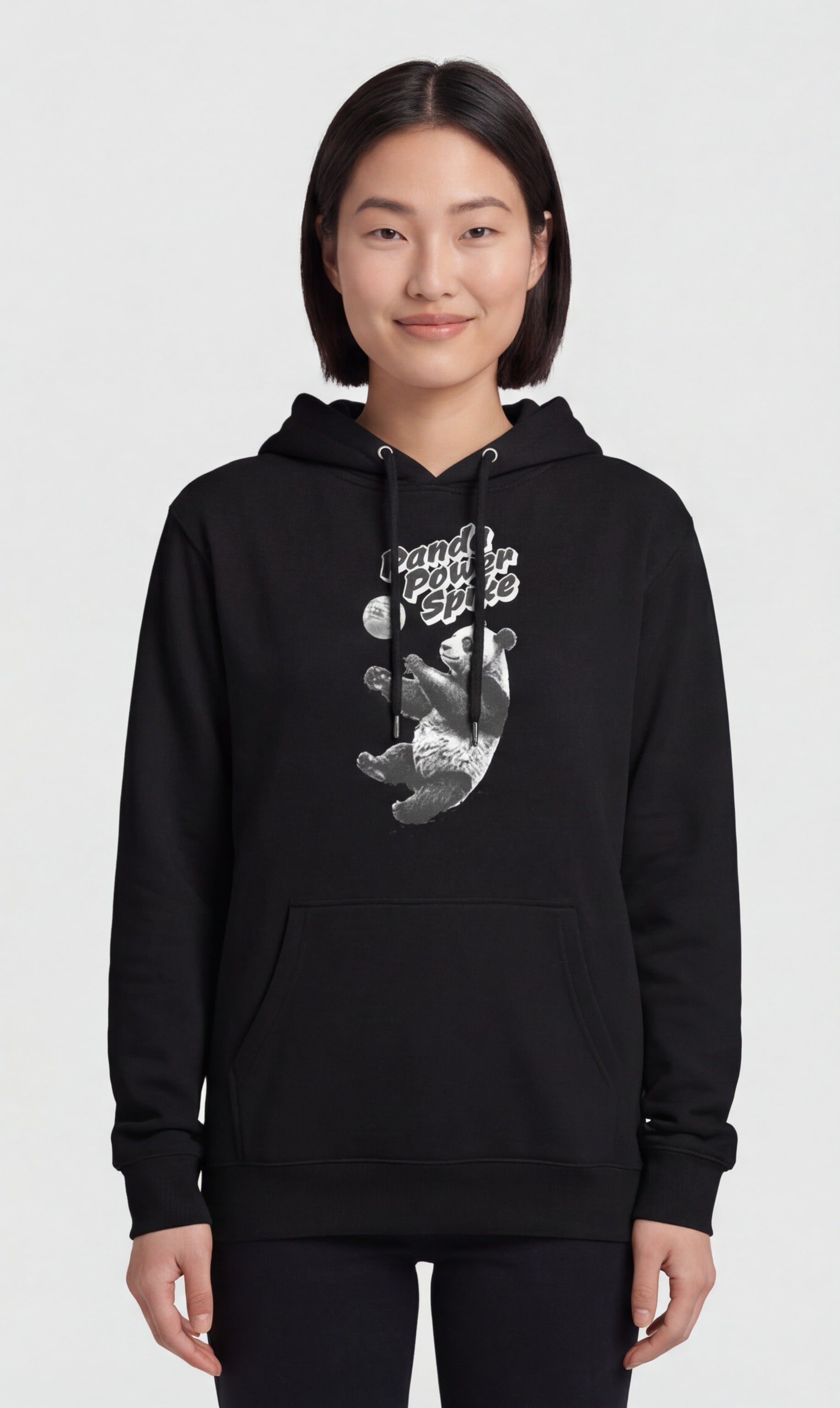 Panda Power Spike Hoodie