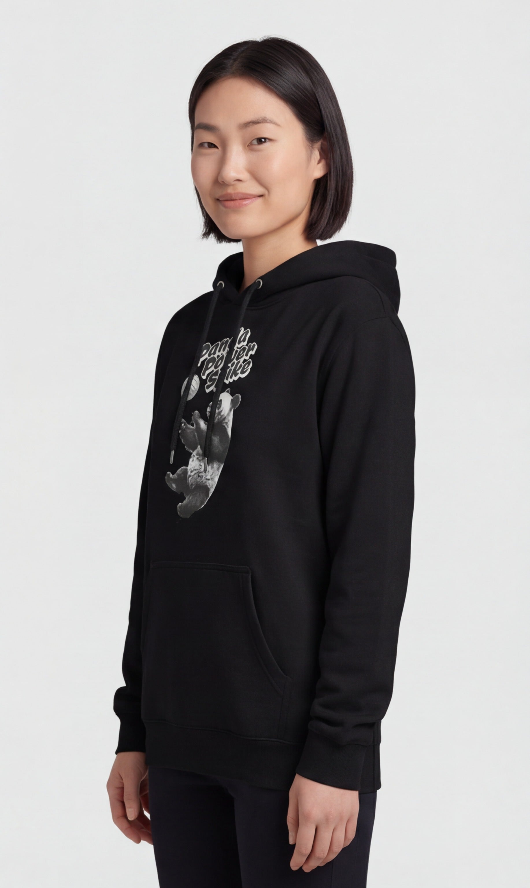 Panda Power Spike Hoodie
