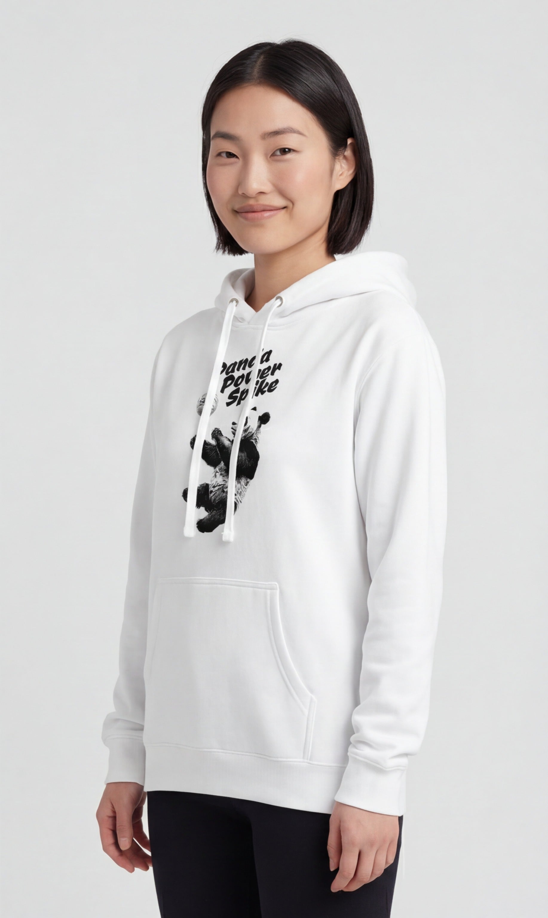 Panda Power Spike Hoodie