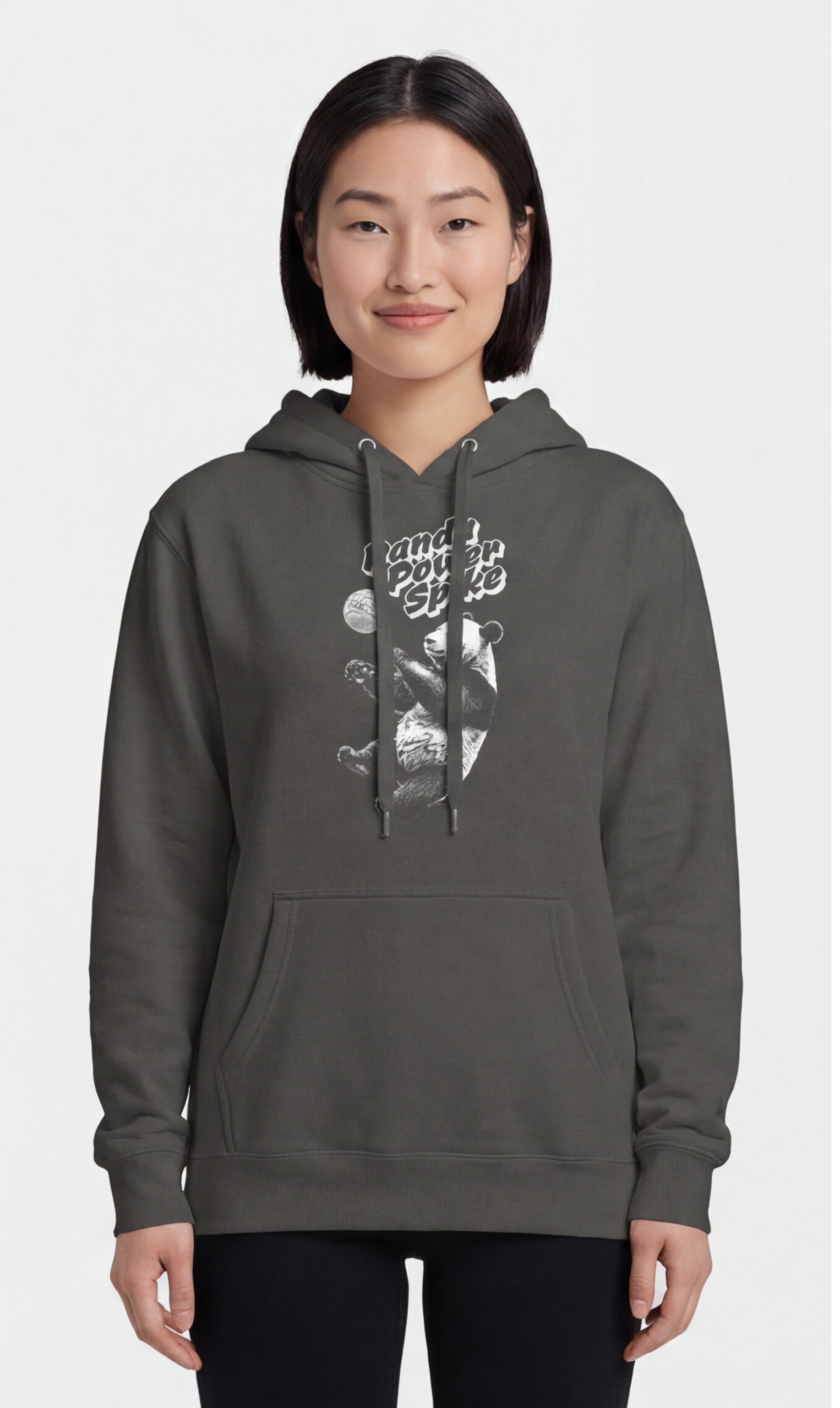 Panda Power Spike Hoodie