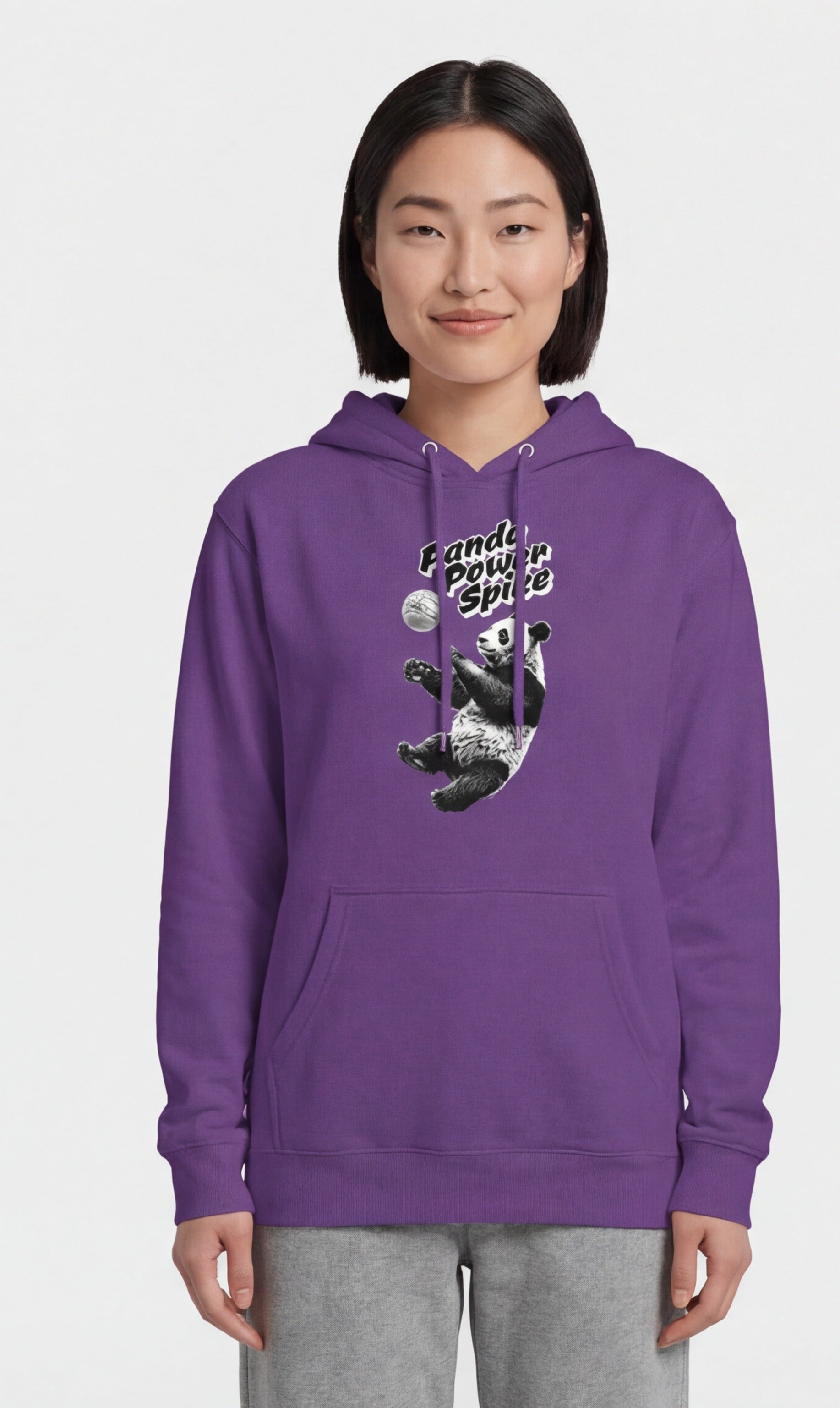 Panda Power Spike Hoodie