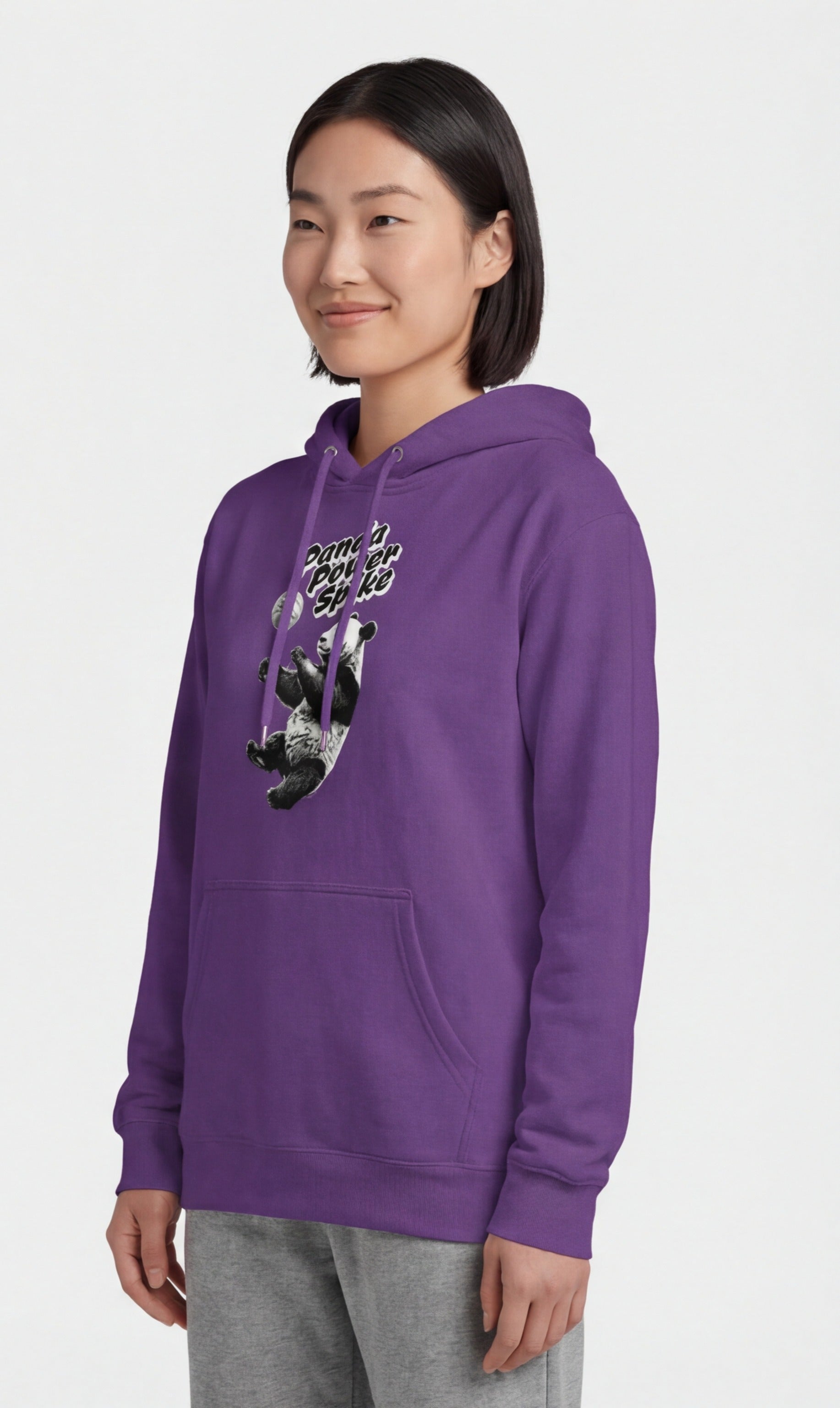 Panda Power Spike Hoodie