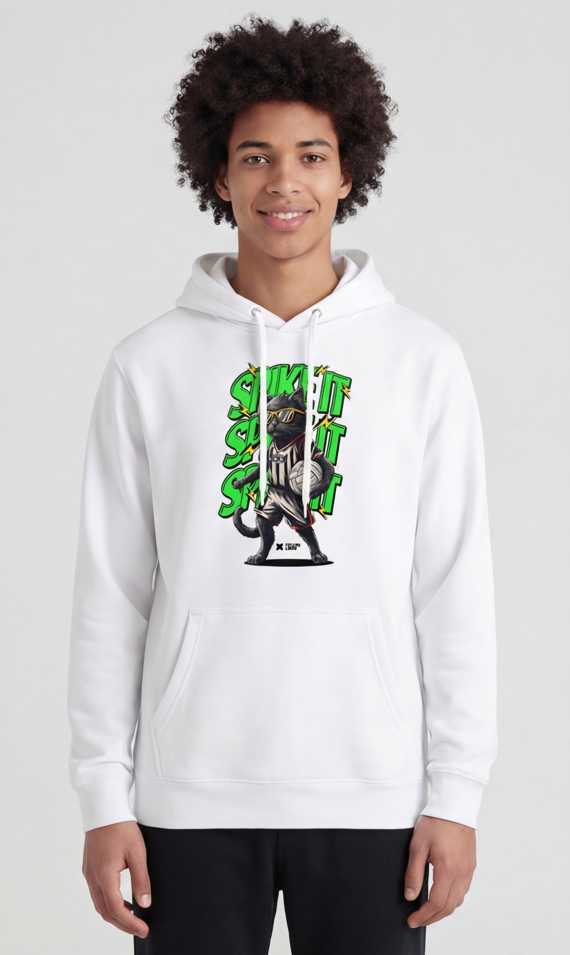Street Style Spike Hoodie