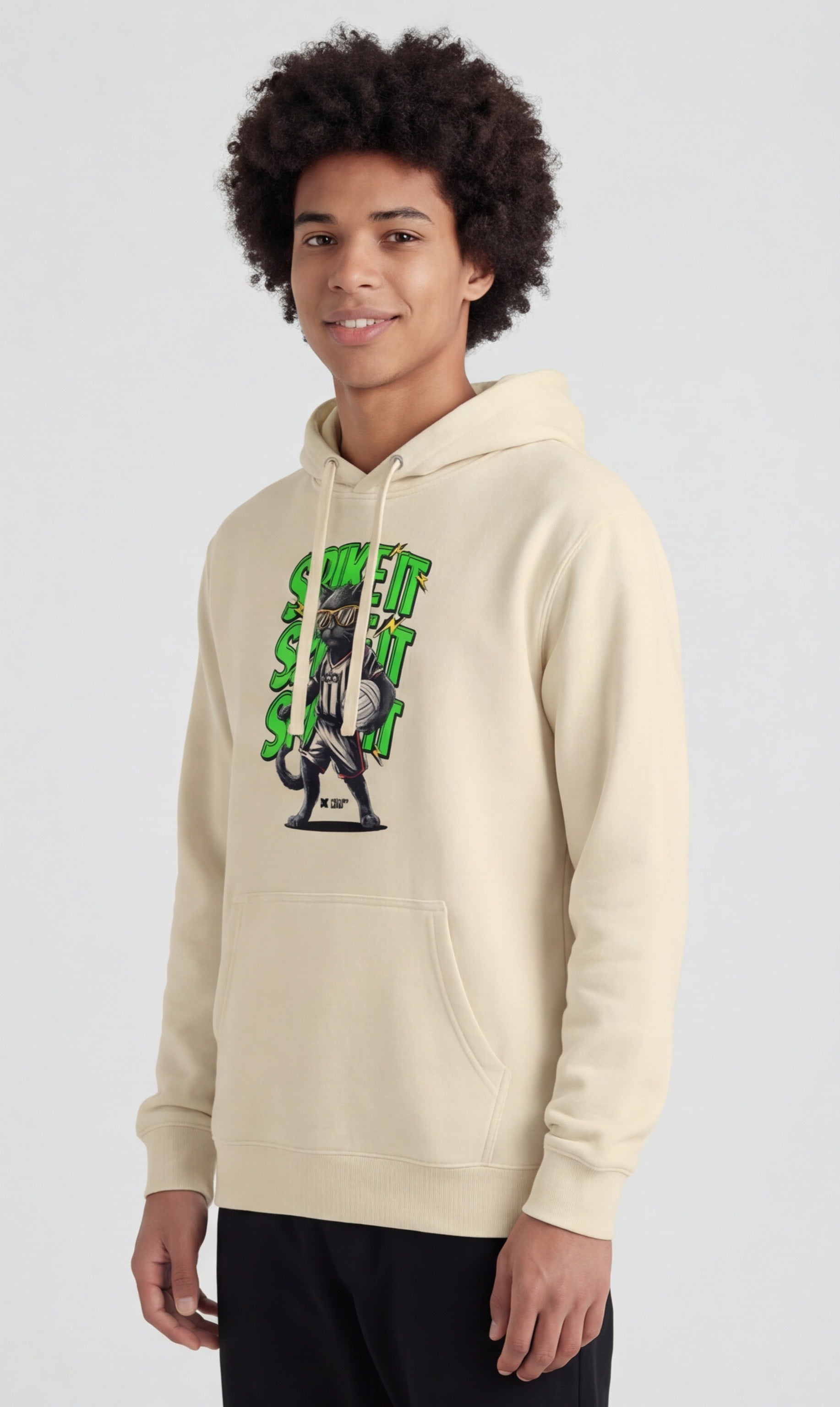 Street Style Spike Hoodie
