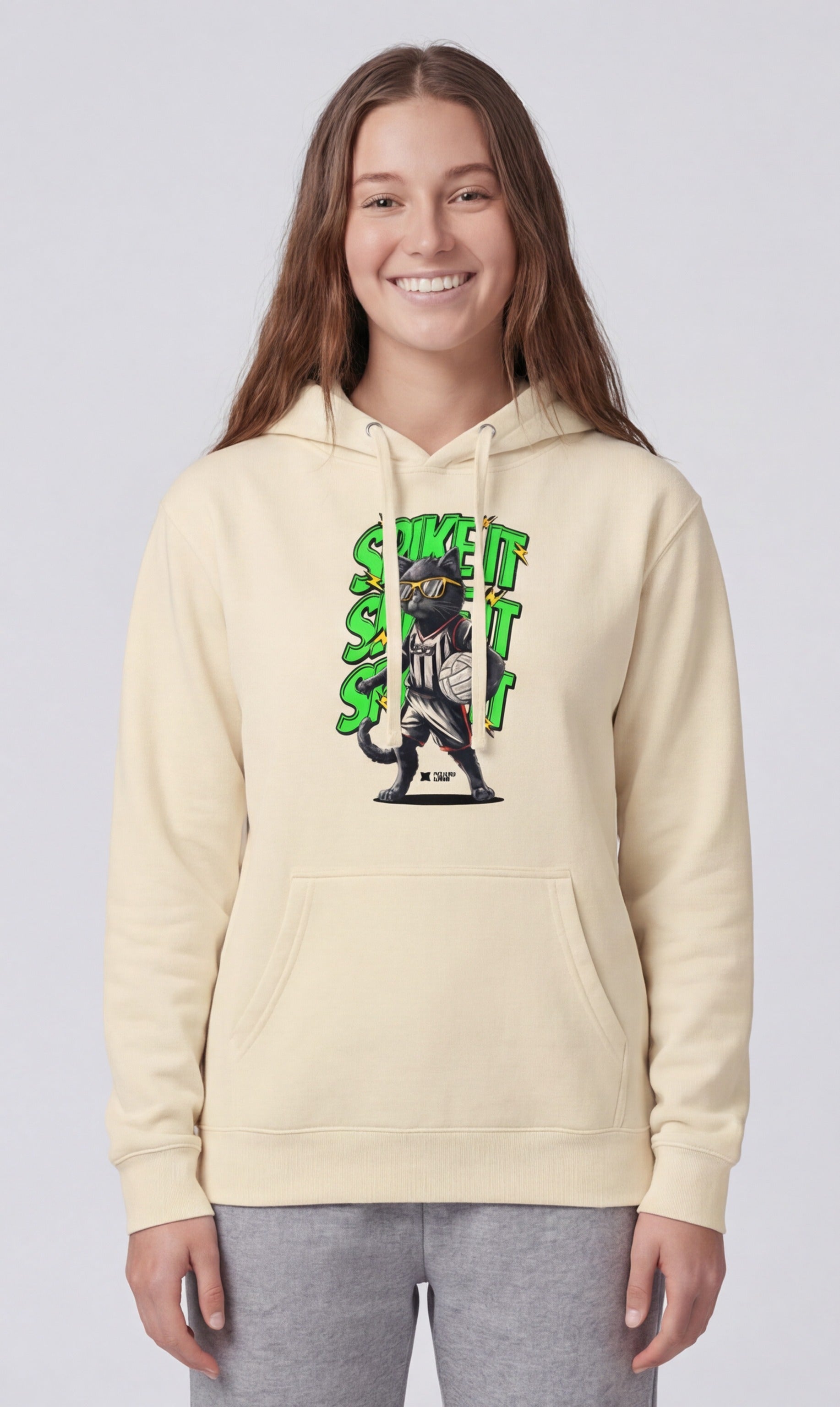 Street Style Spike Hoodie