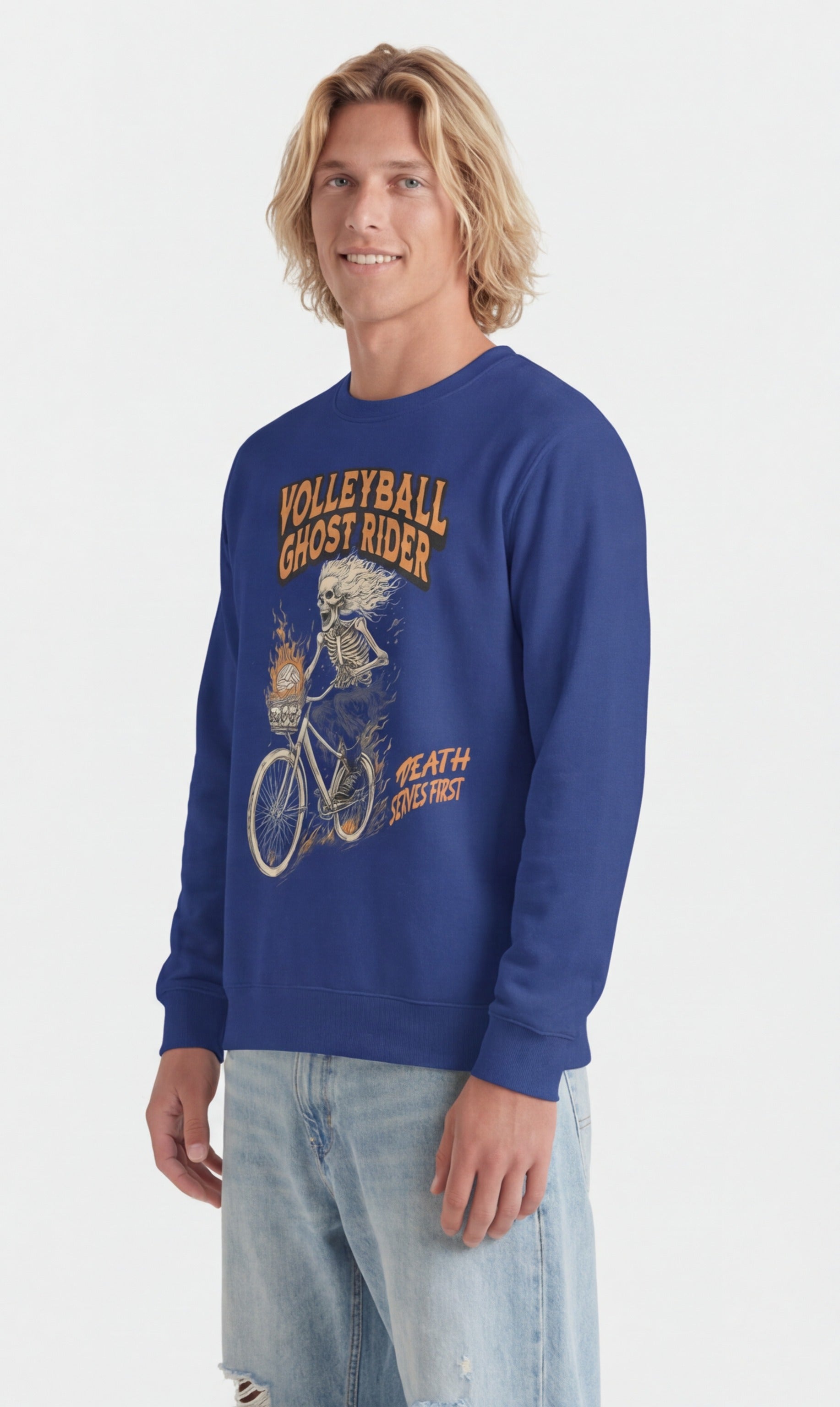 Volleyball Ghost Rider Sweatshirt
