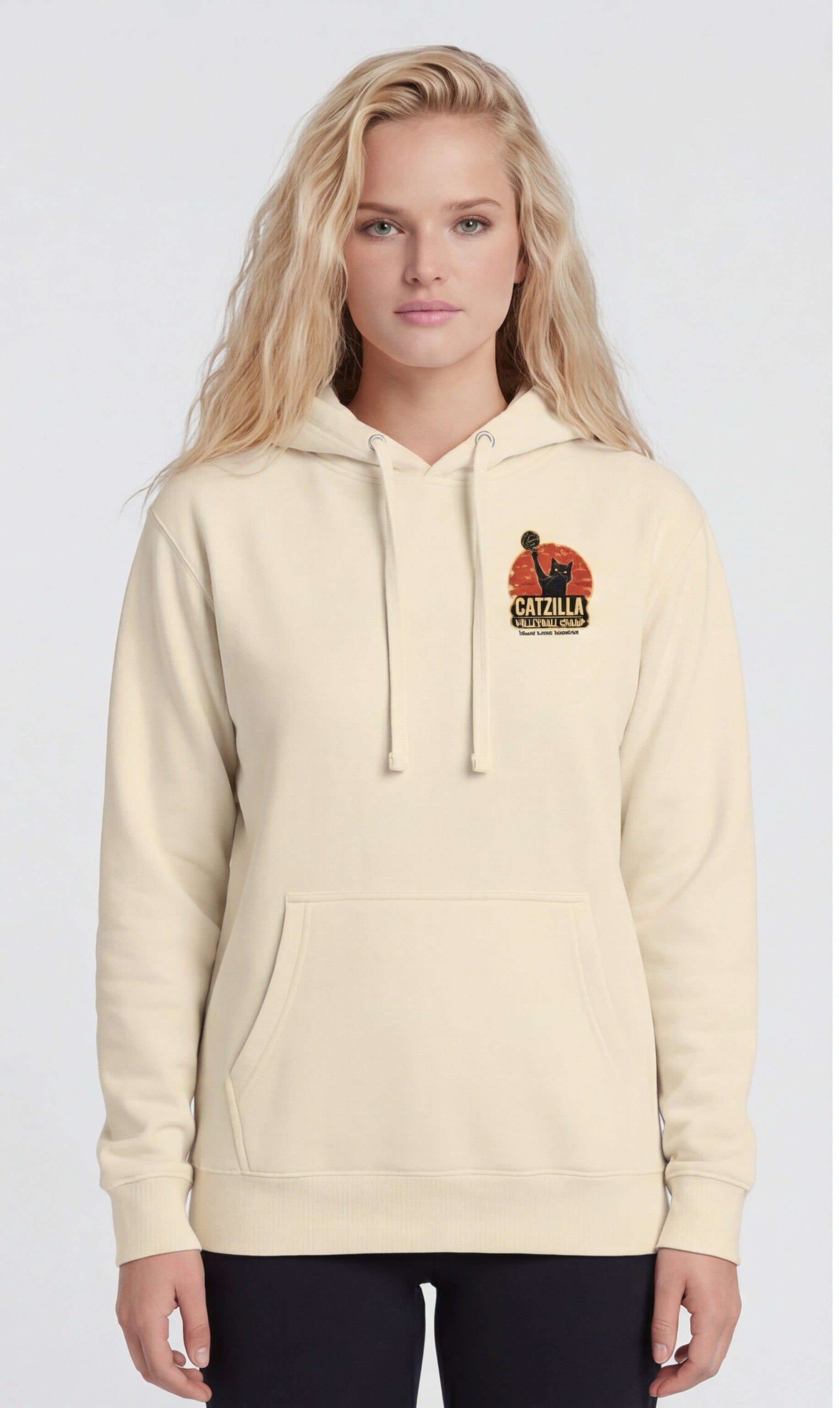 Catzilla Volleyball Champ Hoodie