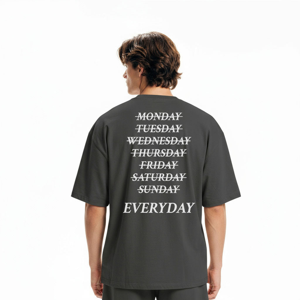 EVERYDAY Oversized faded t-shirt