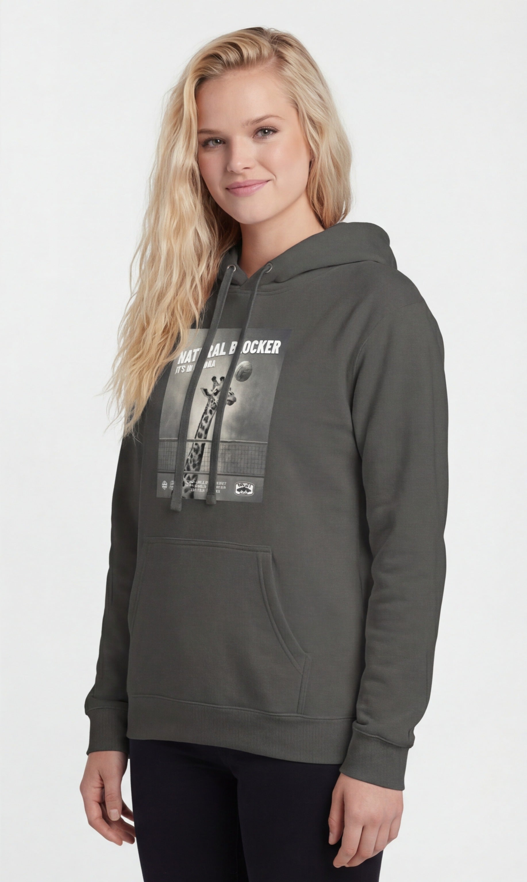 Natural Blocker Hoodie