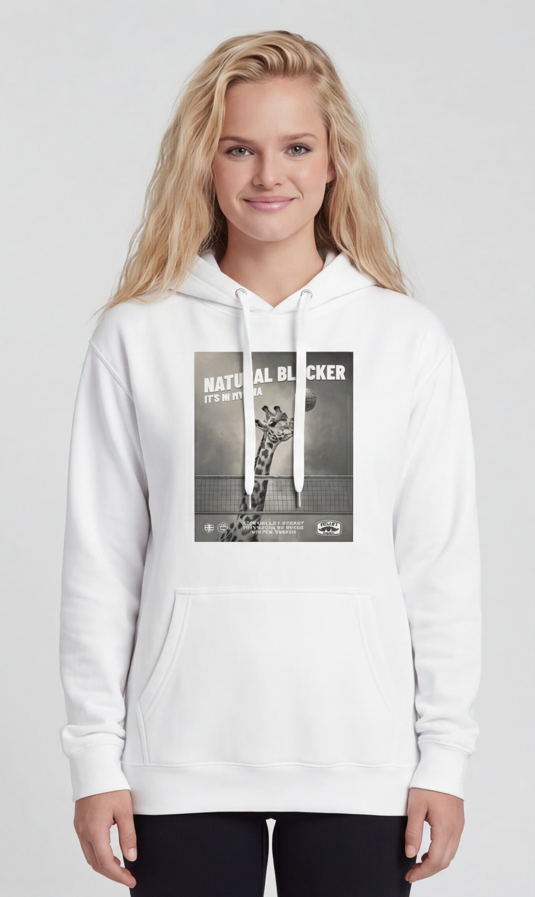 Natural Blocker Hoodie