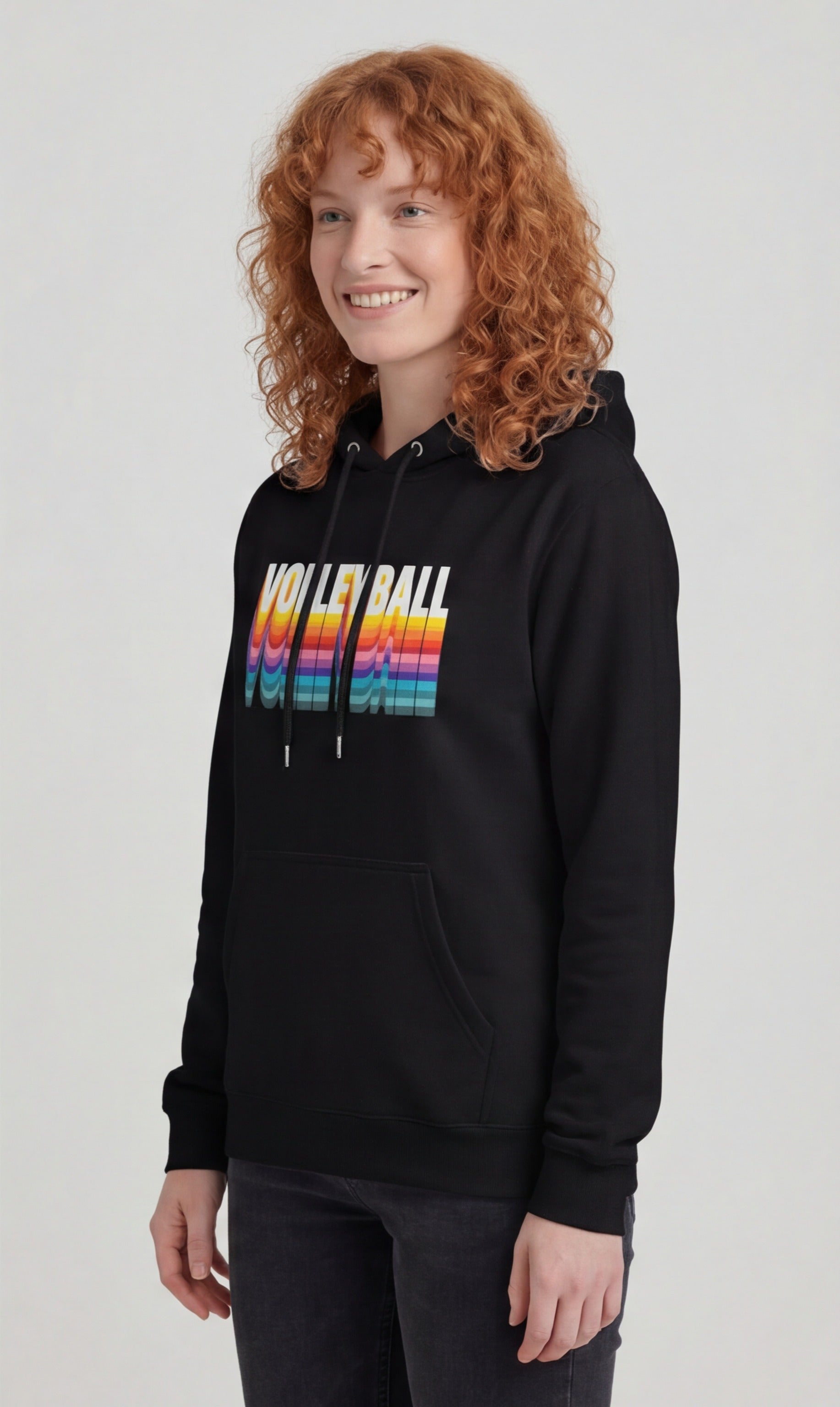 Volleyball retro classic Hoodie