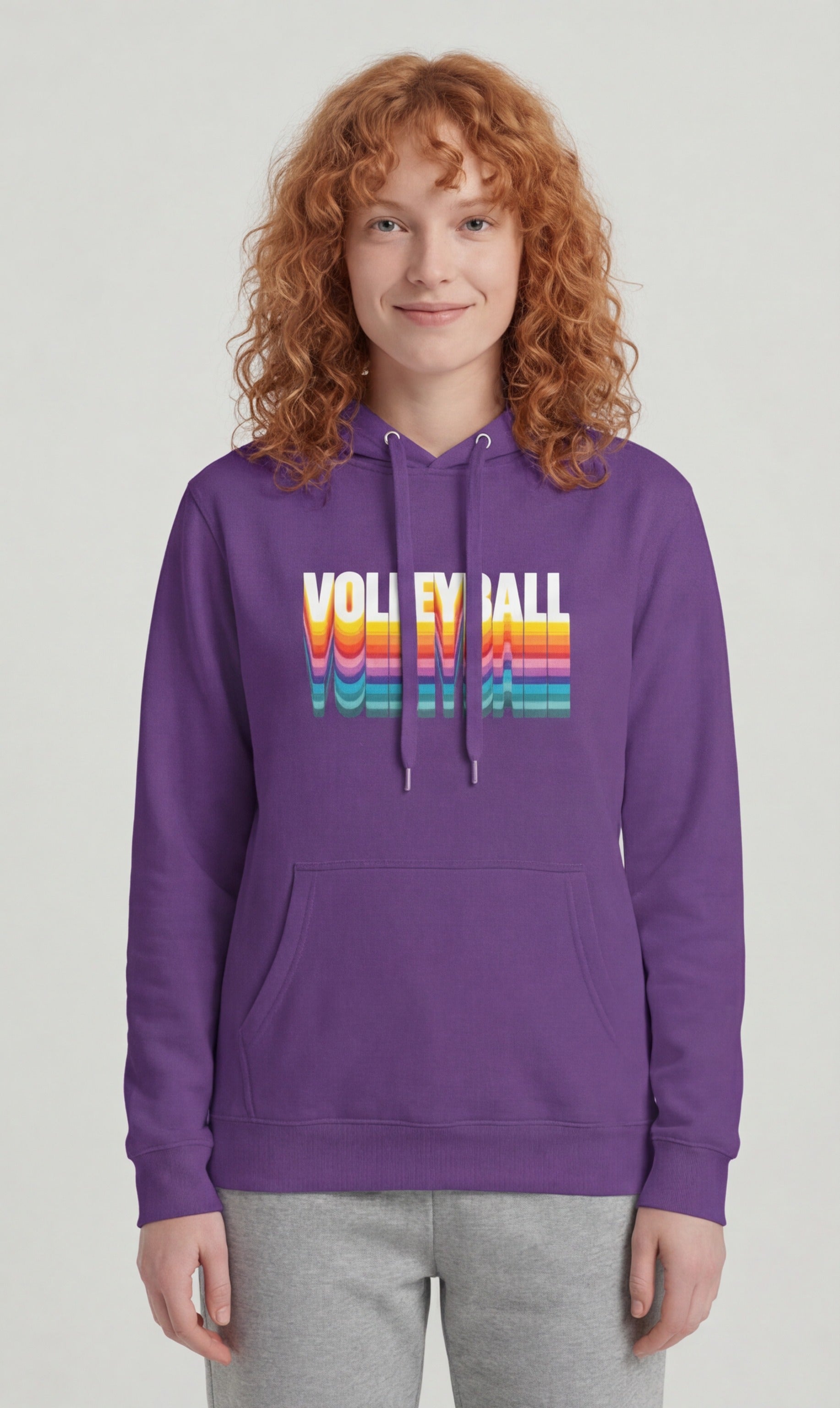 Volleyball retro classic Hoodie