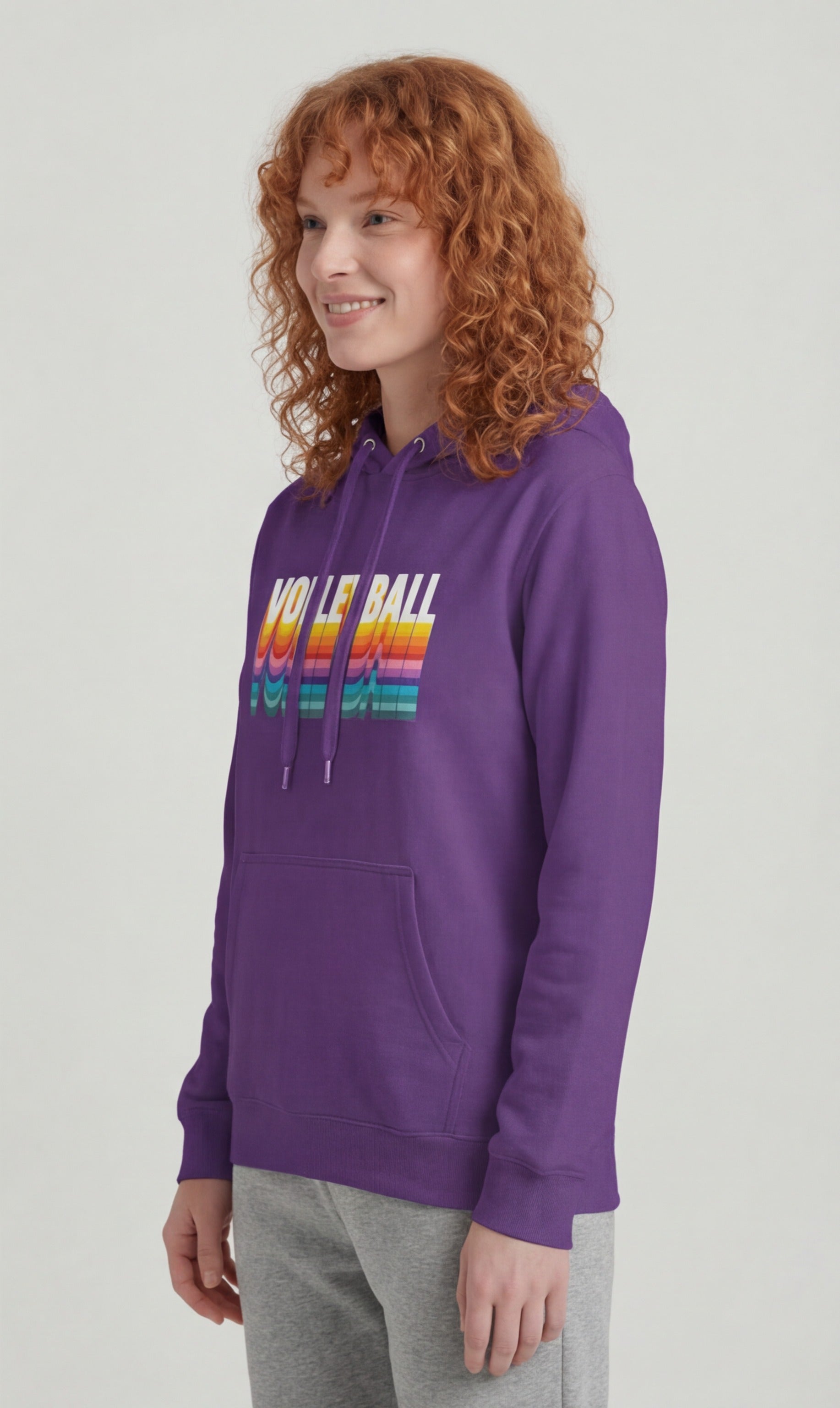 Volleyball retro classic Hoodie