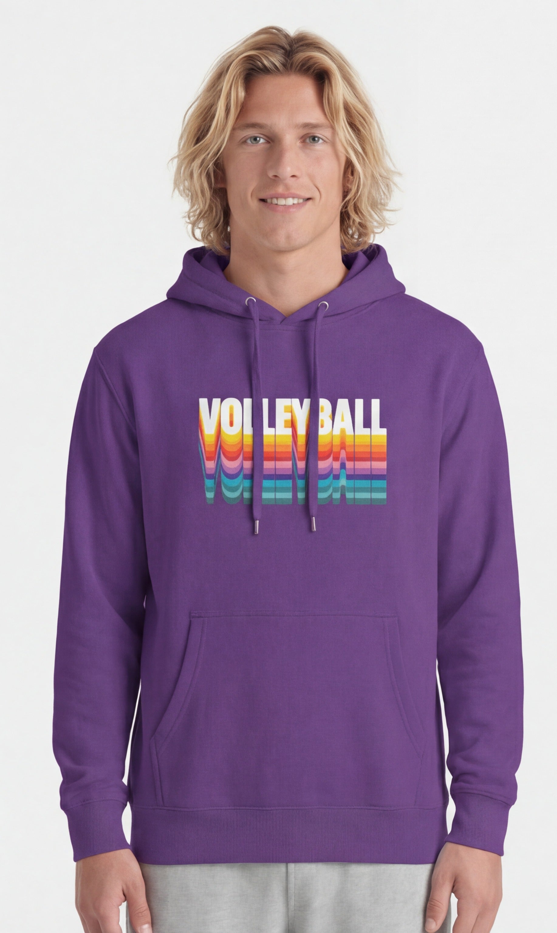 Volleyball retro classic Hoodie