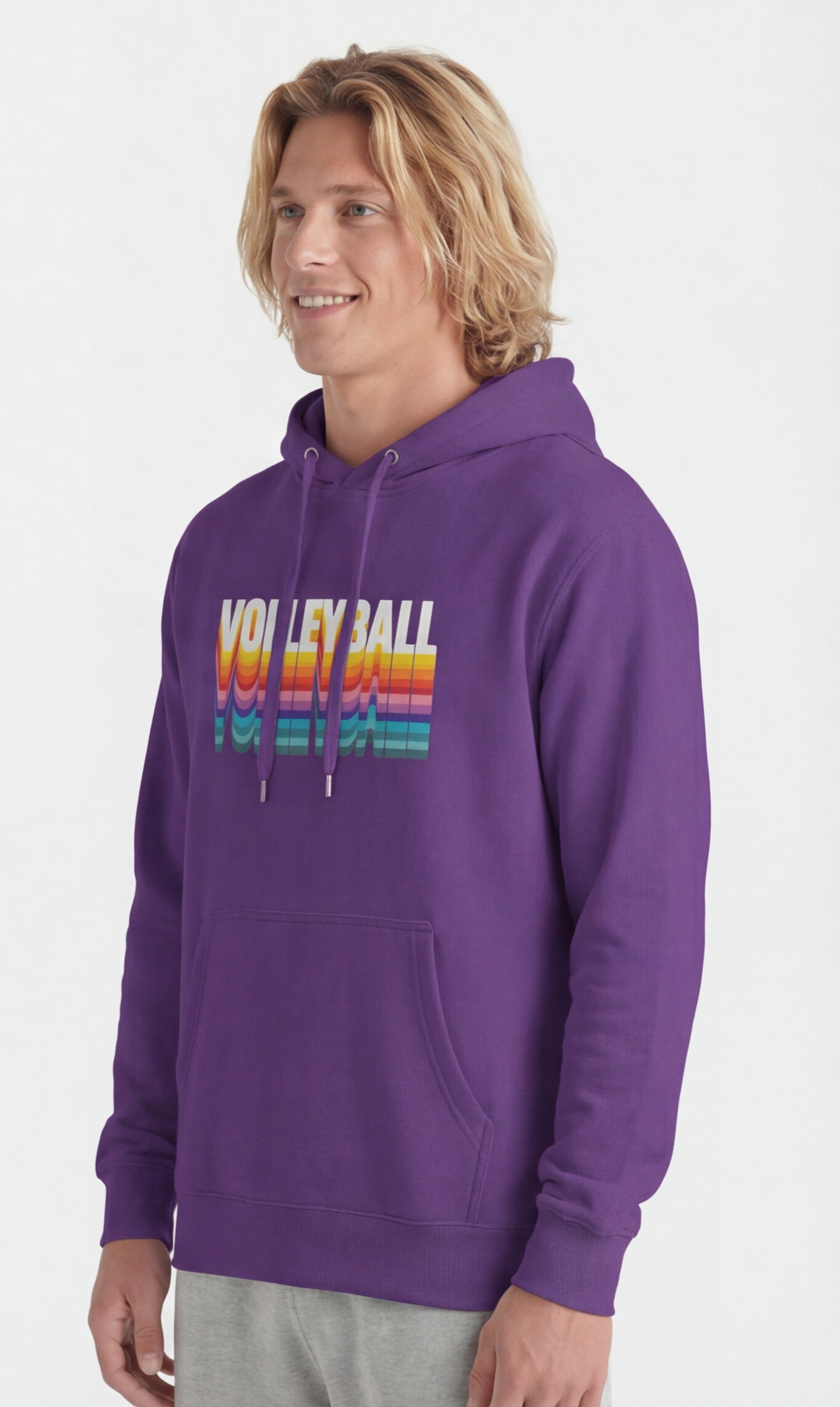 Volleyball retro classic Hoodie