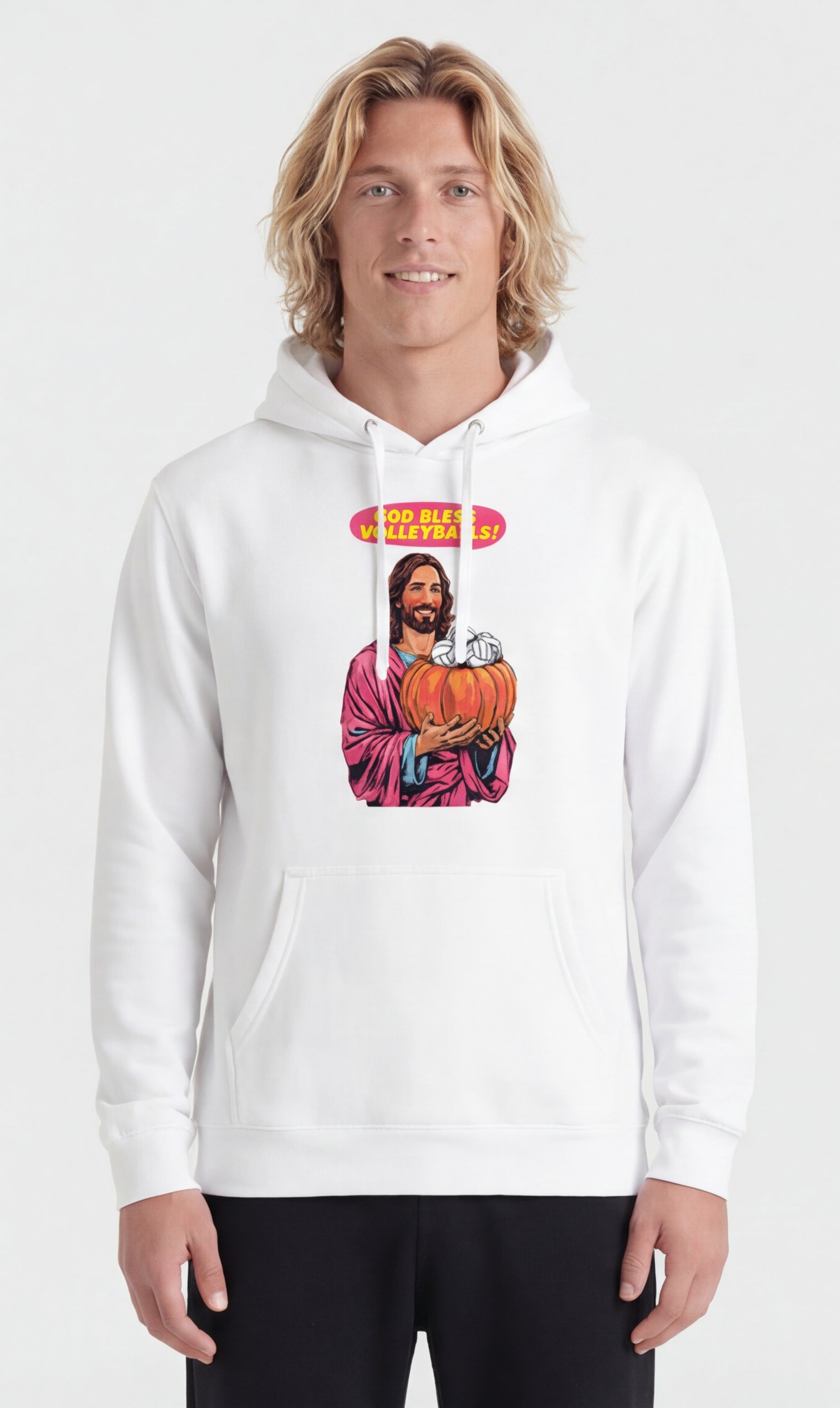 God Bless Volleyballs Hoodie