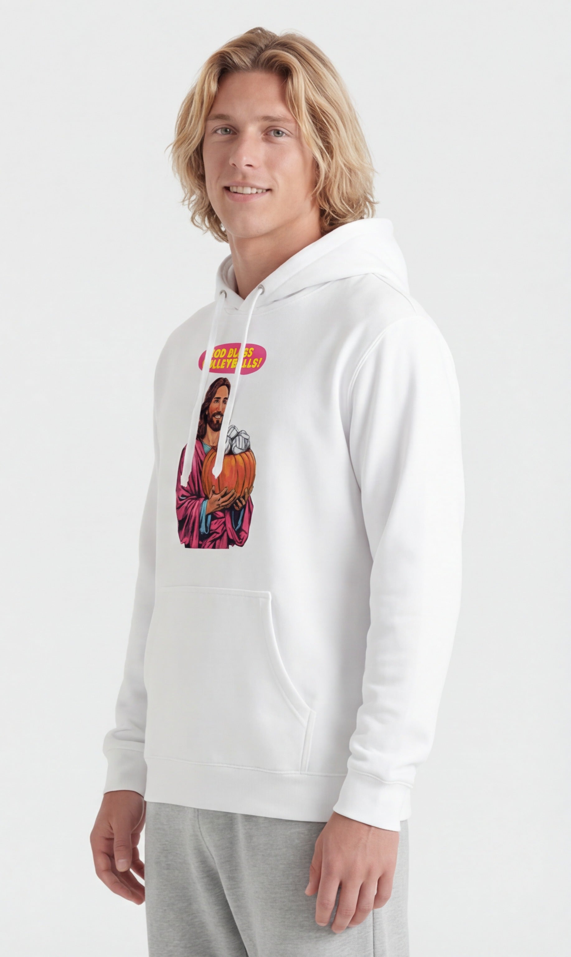 God Bless Volleyballs Hoodie