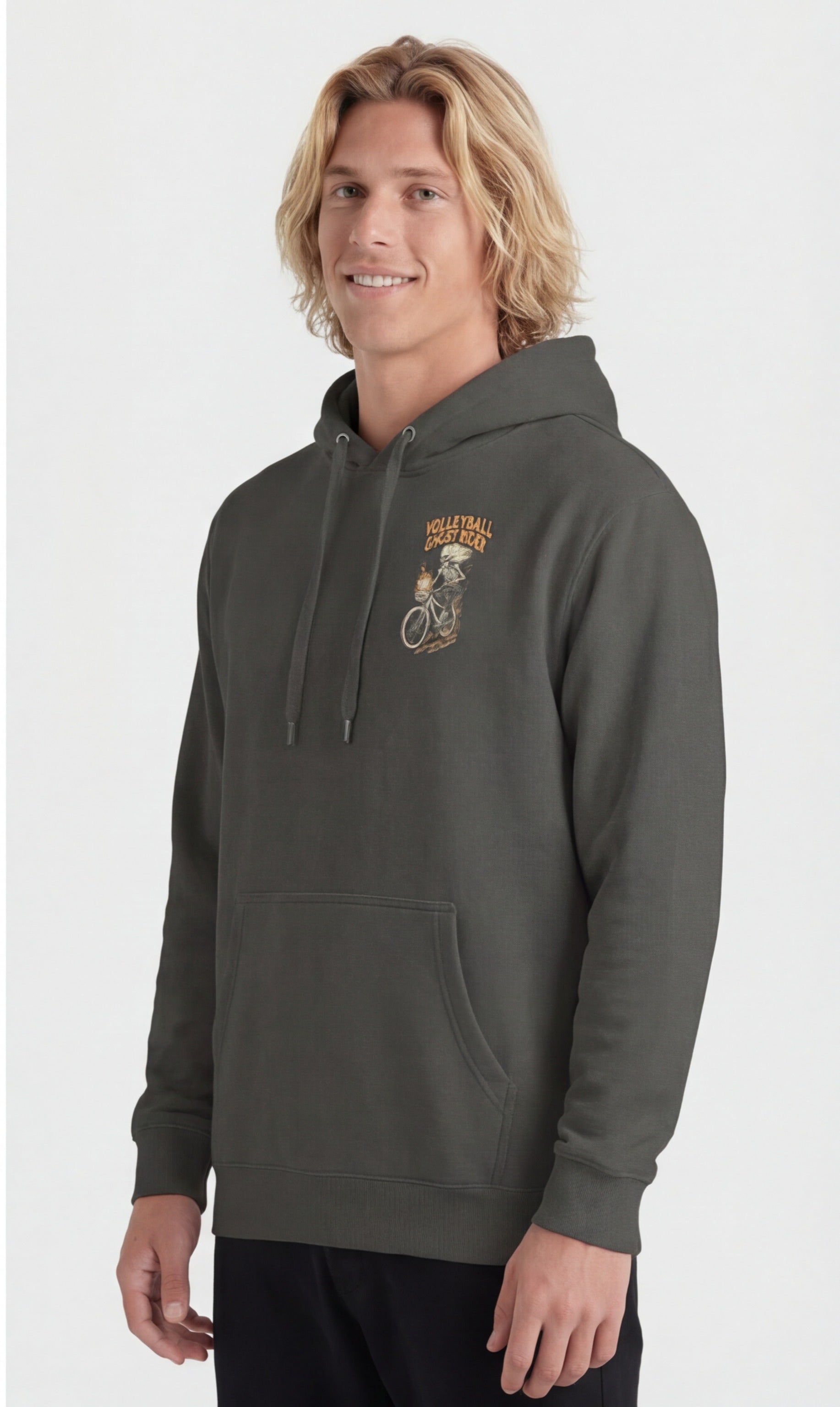 Volleyball Ghost Rider Hoodie