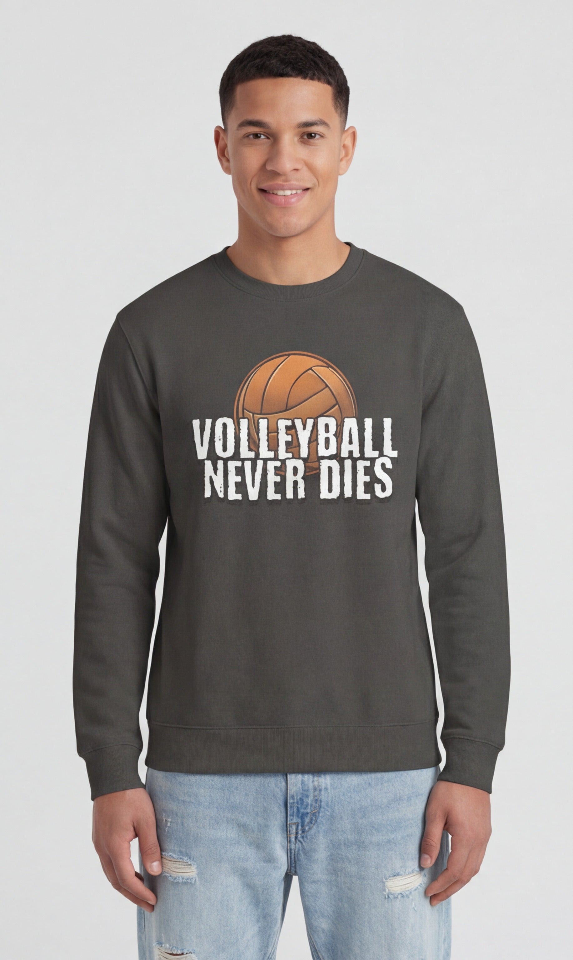 Volleyball Never Dies Sweatshirt