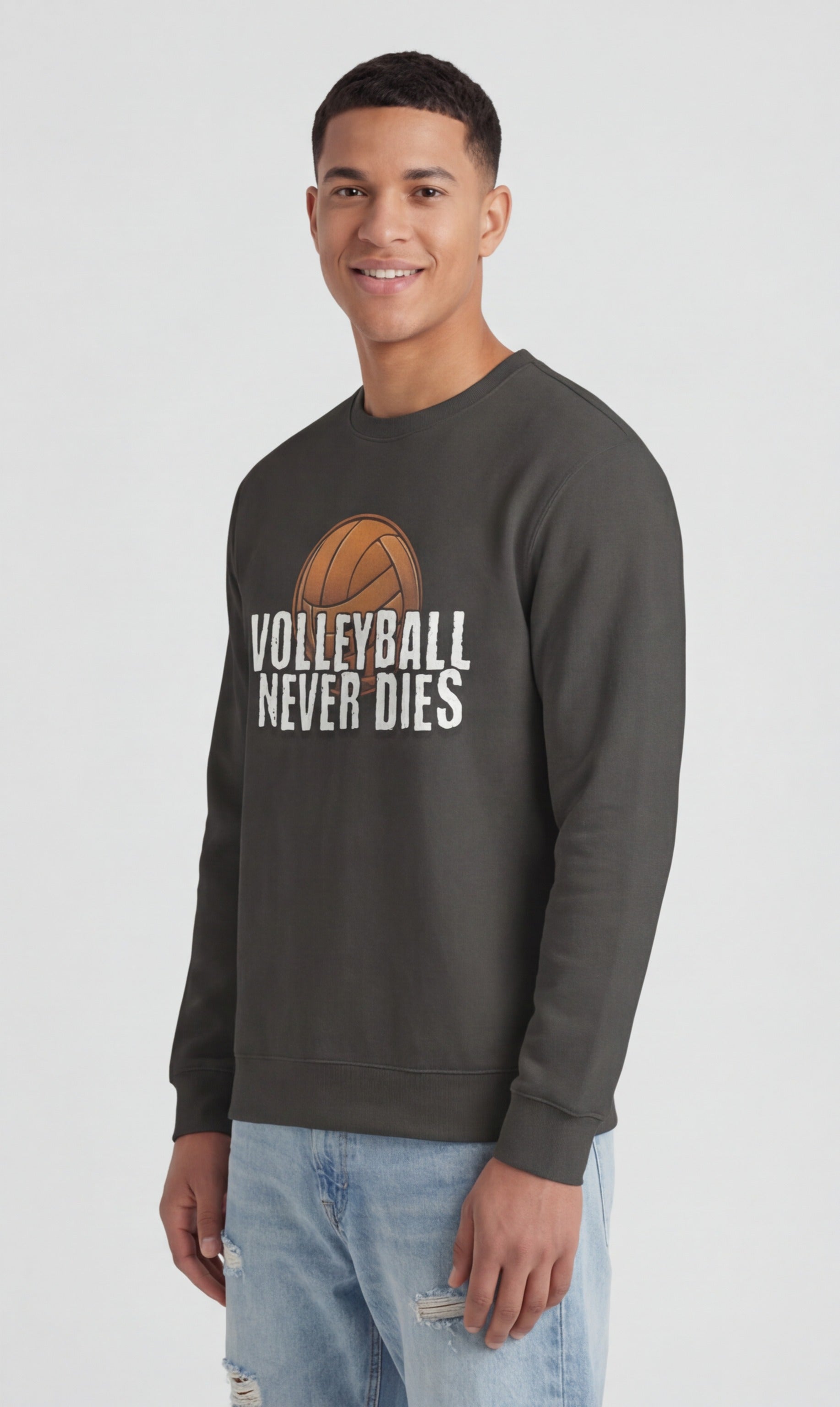 Volleyball Never Dies Sweatshirt
