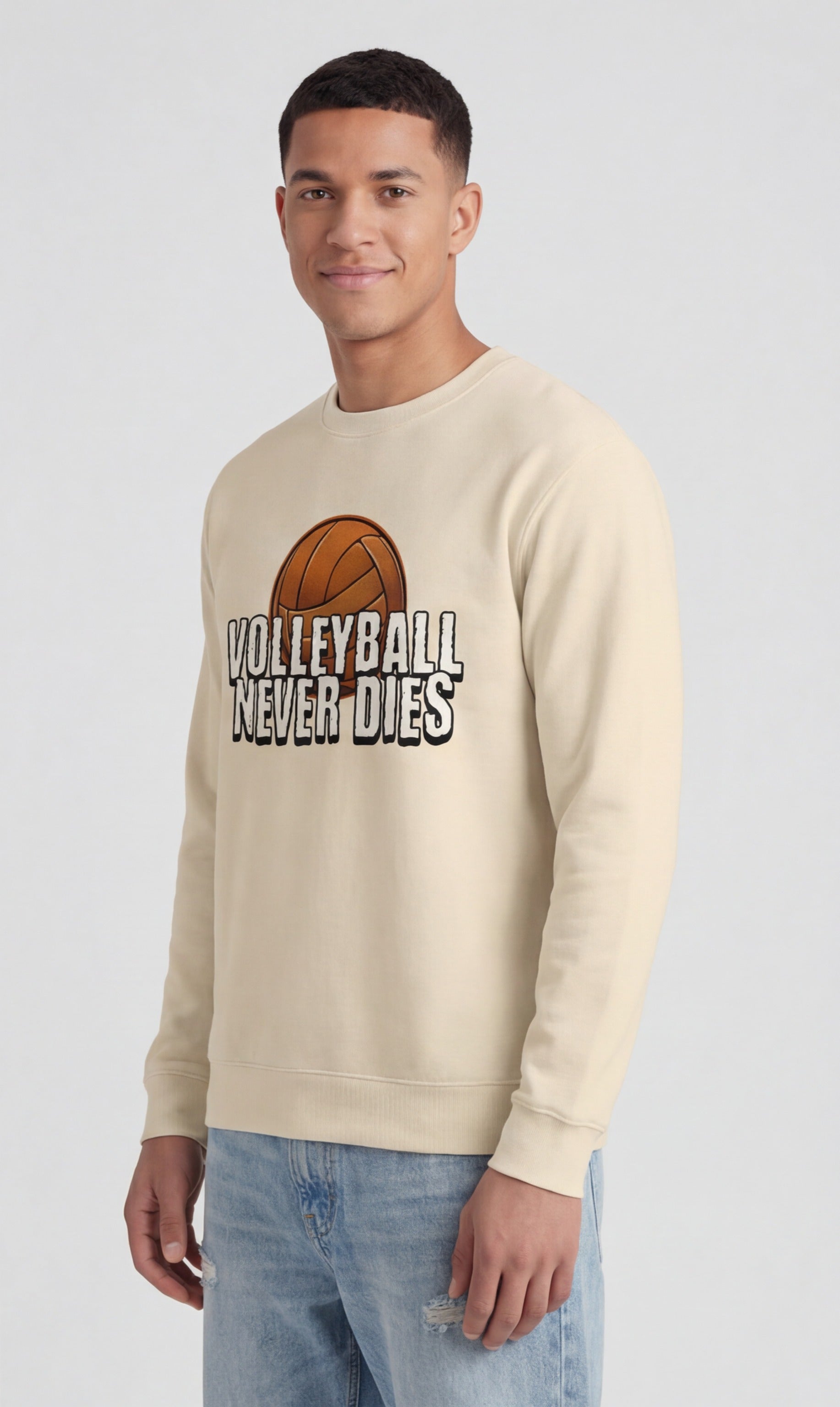 Volleyball Never Dies Sweatshirt