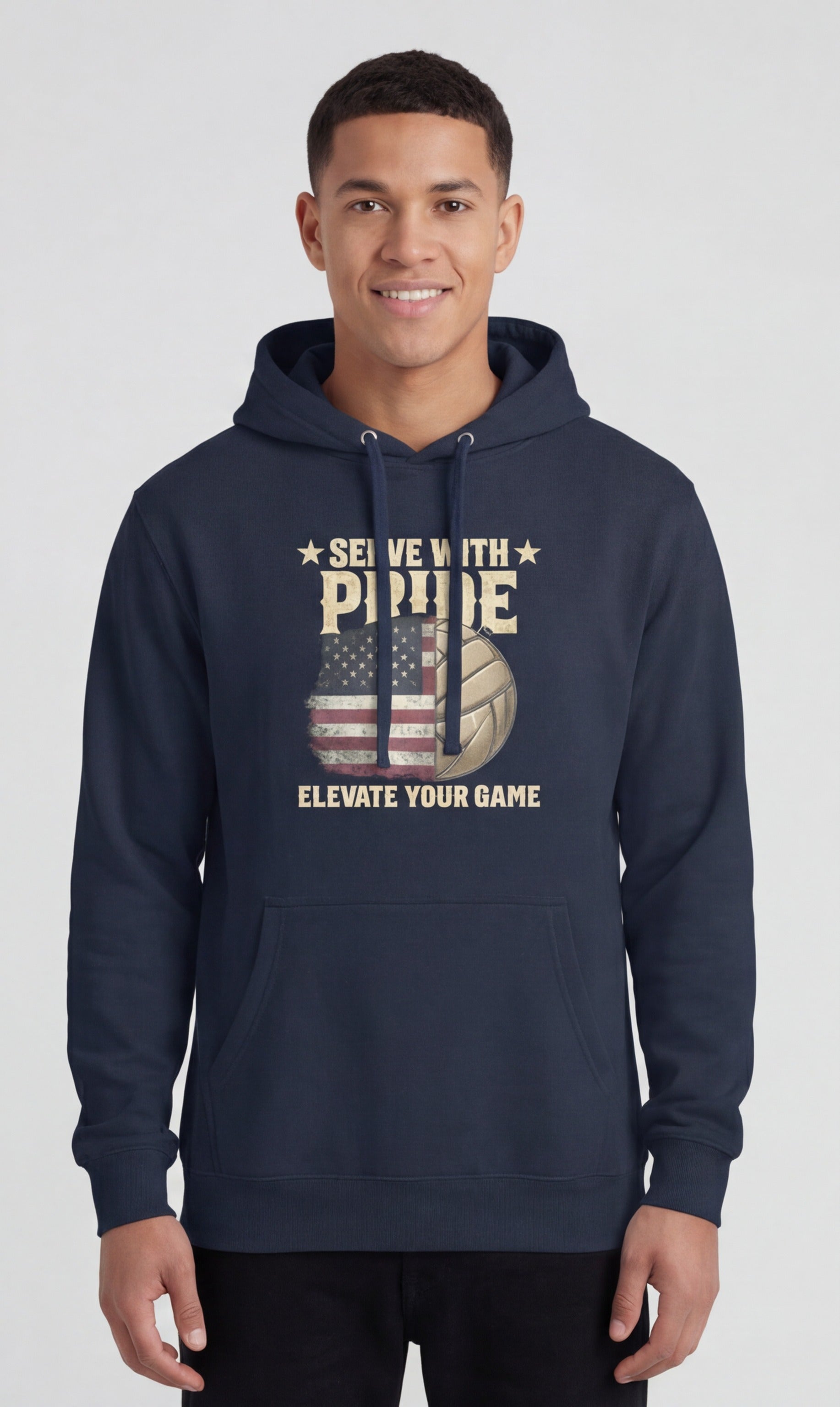 Serve With Pride — USA Hoodie