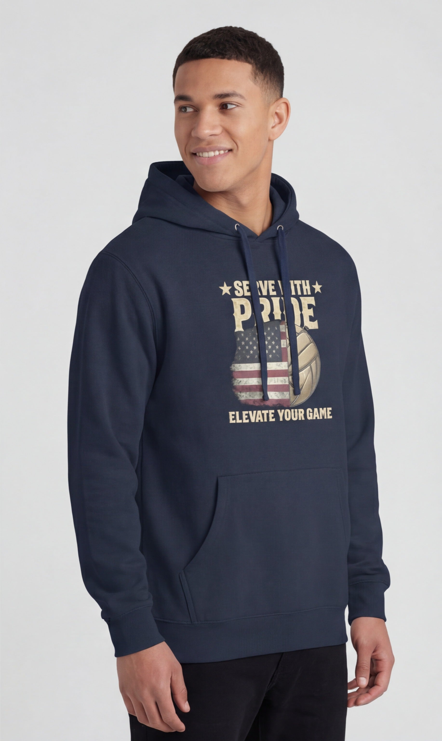 Serve With Pride — USA Hoodie